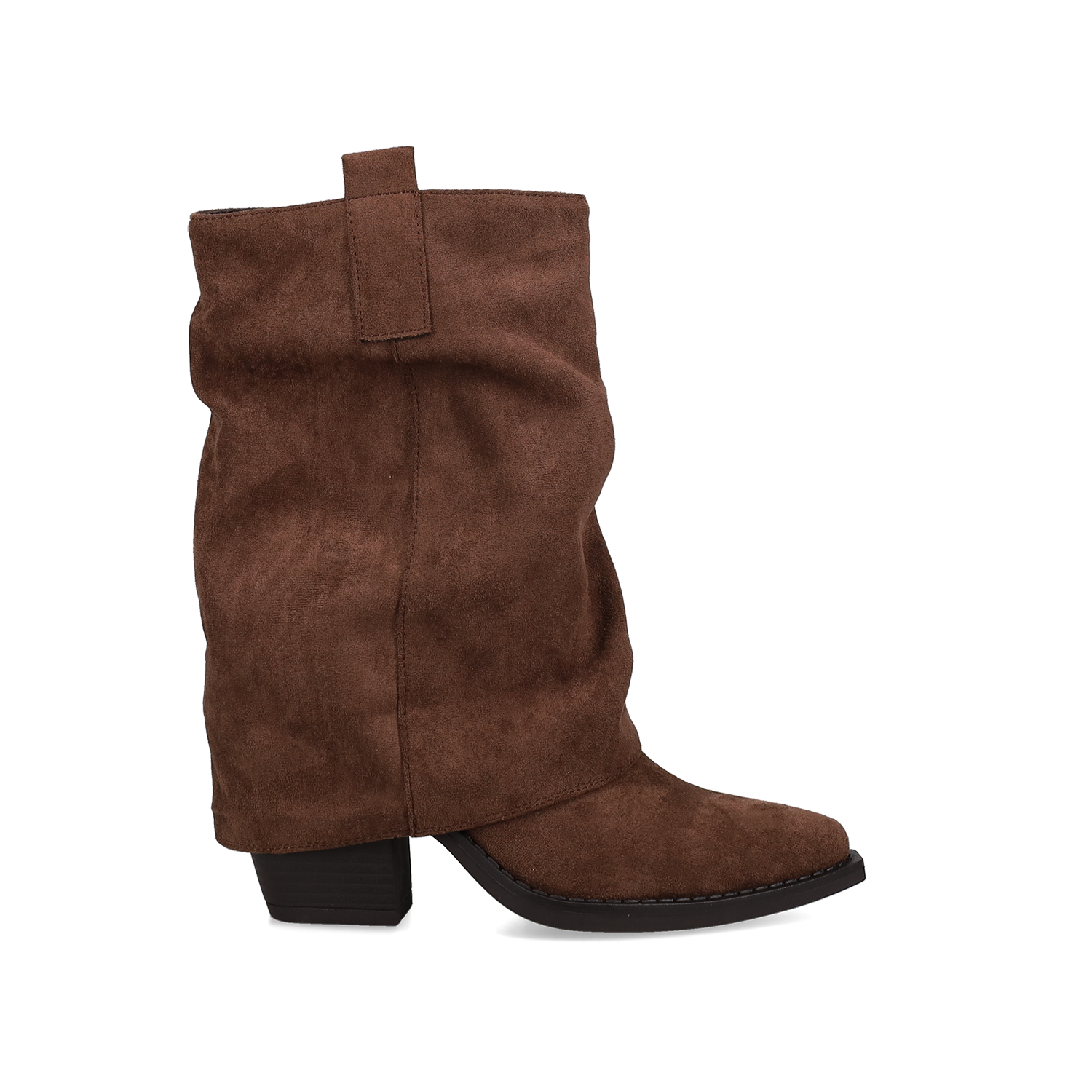 Καφέ μποτάκι με γκέτα