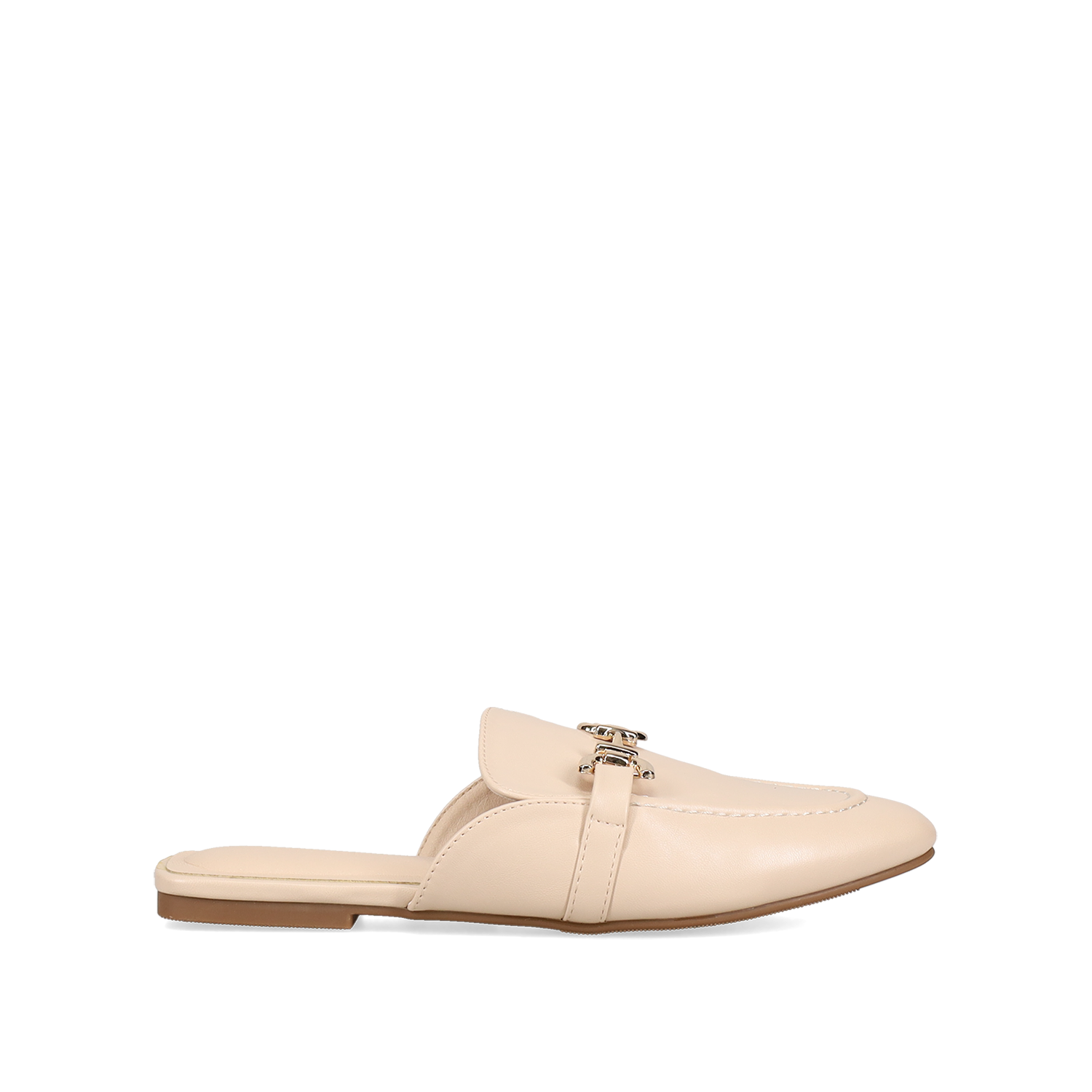 BELLUCCI Μπεζ mule μοκασίνι