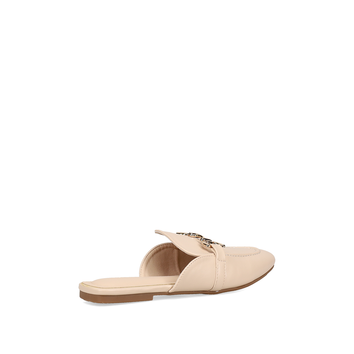 Μπεζ mule μοκασίνι φωτογραφία