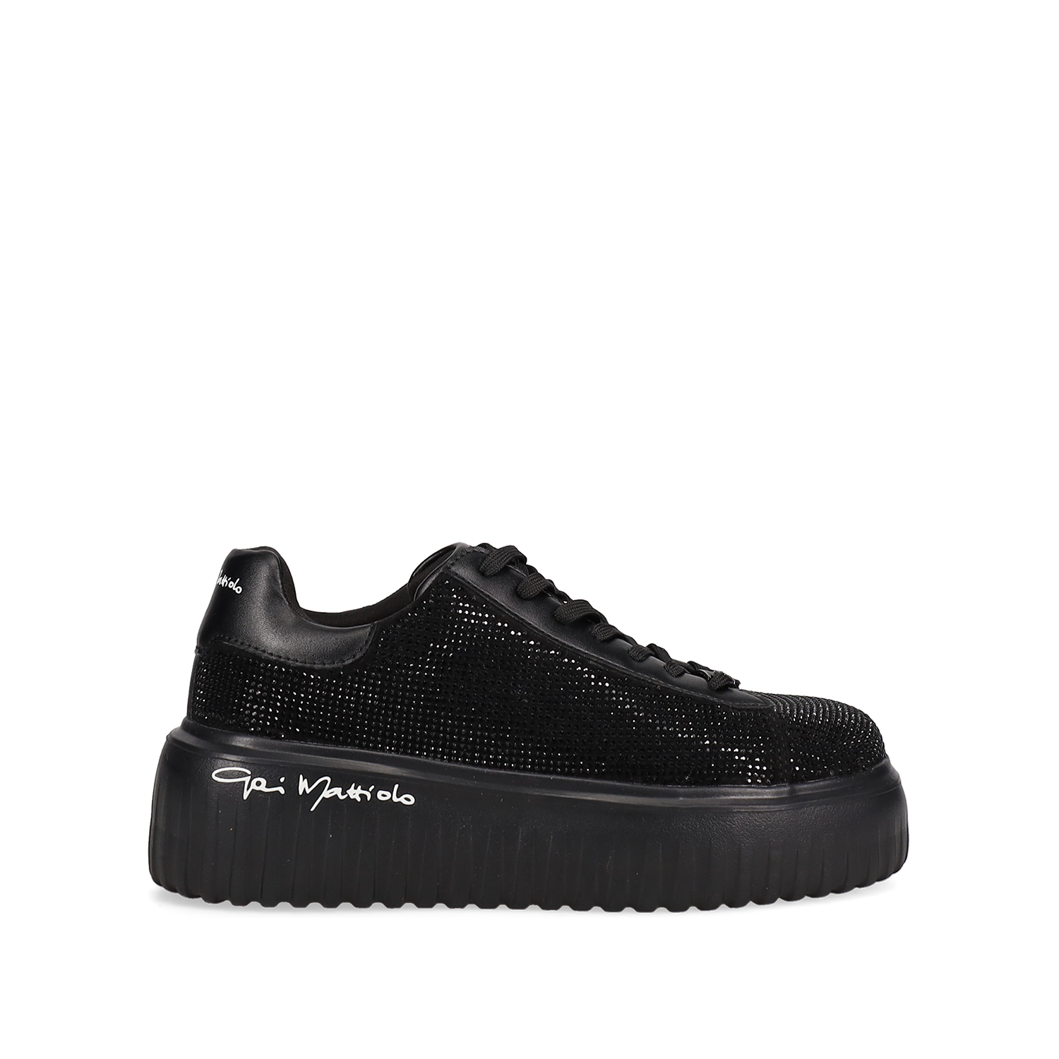 LOVE TO LOVE by GAI MATTIOLO Μαύρο chunky sneaker
