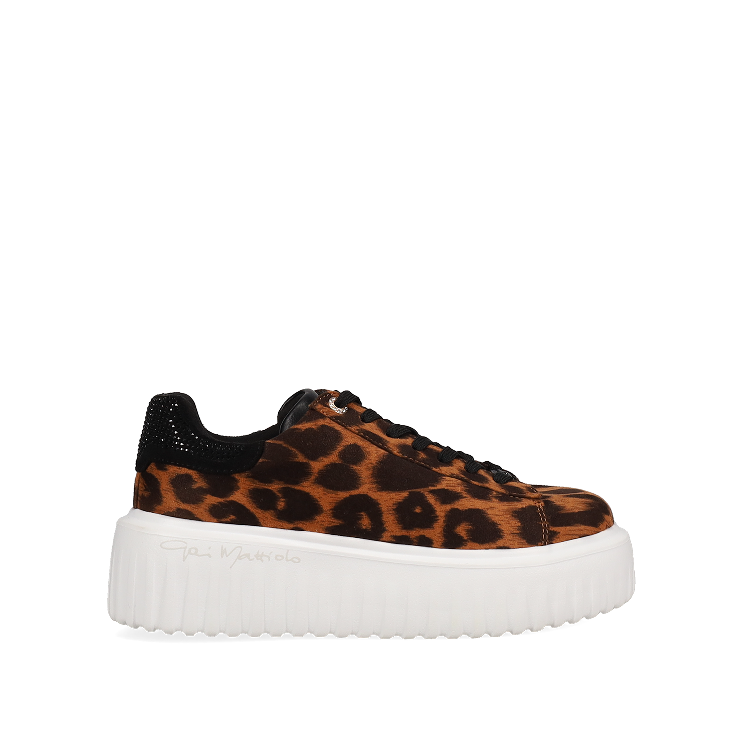 LOVE TO LOVE by GAI MATTIOLO Λεοπάρ chunky sneaker
