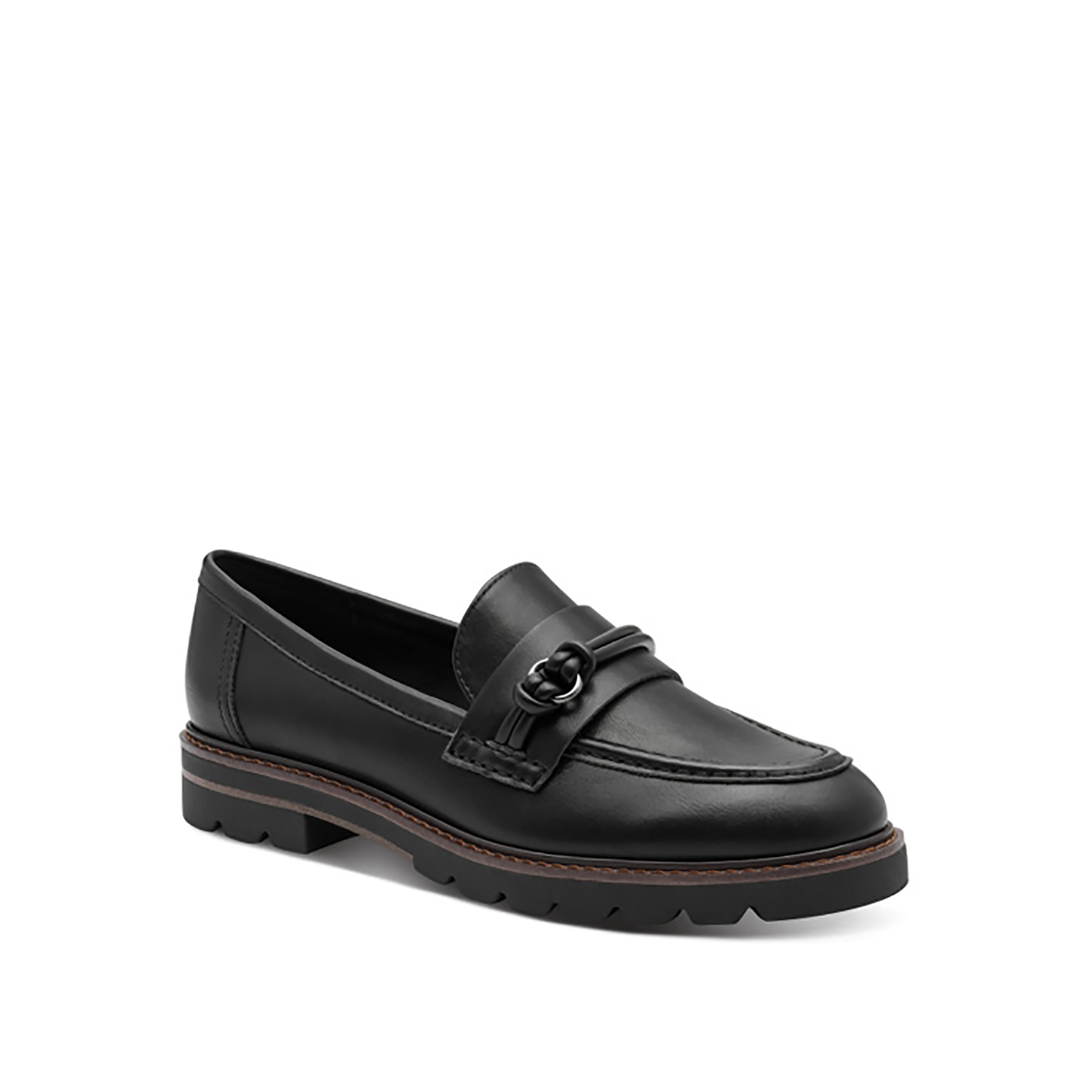MARCO TOZZI Μαύρο loafer - 2