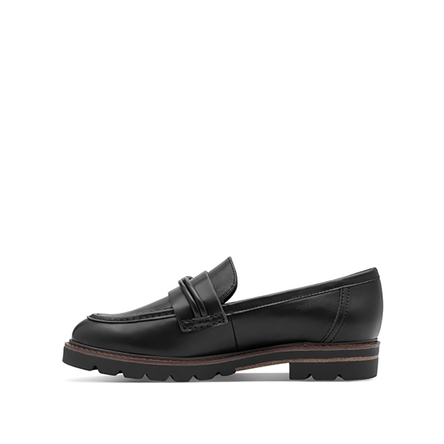 MARCO TOZZI Μαύρο loafer - 3
