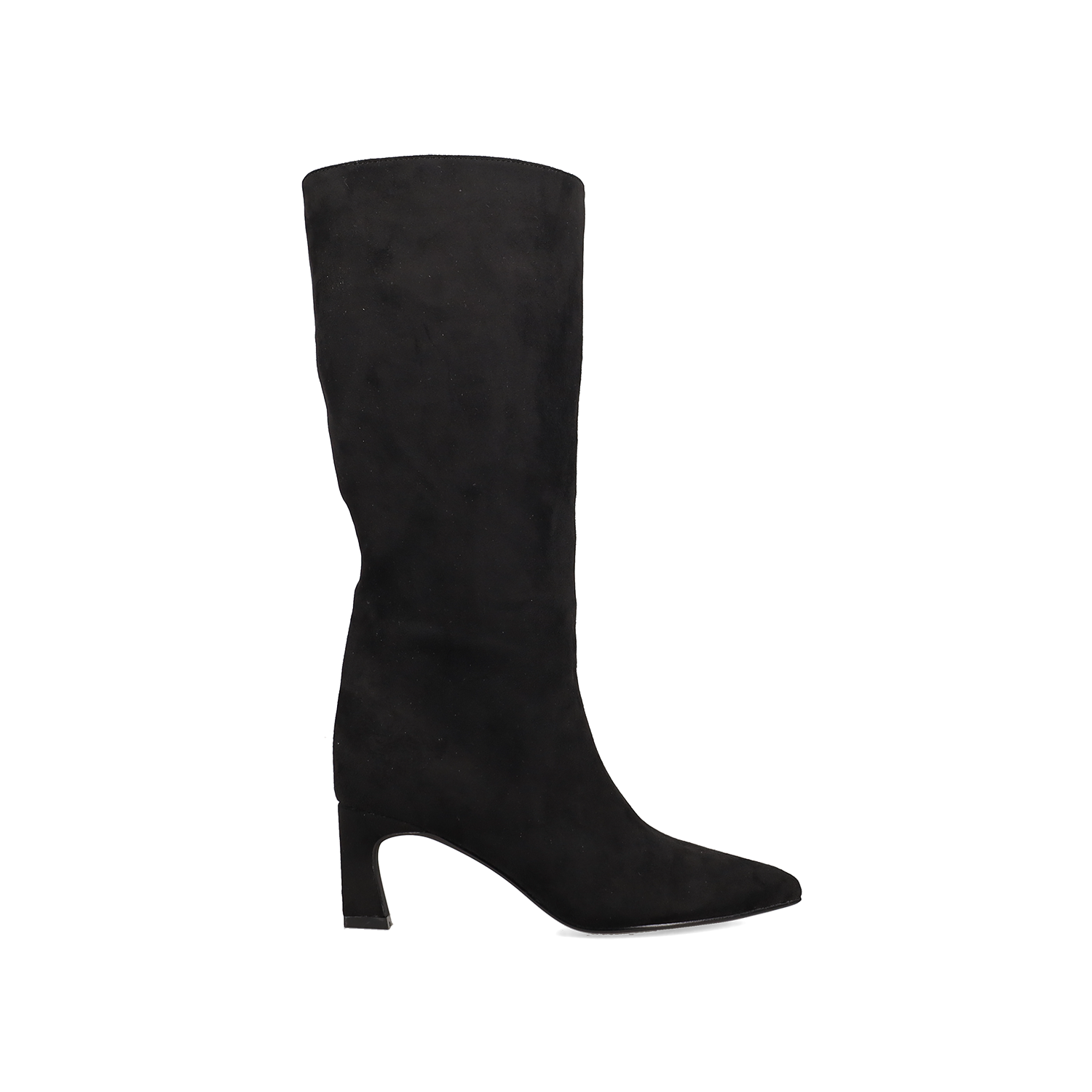 Μαύρη σουέντ μπότα