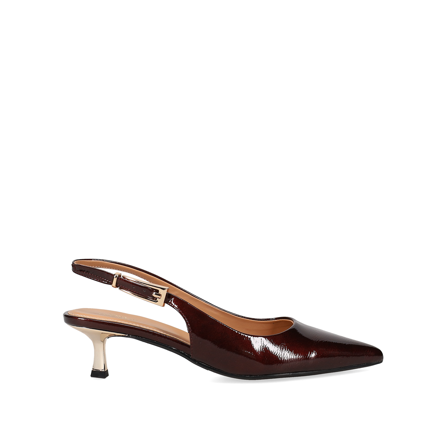 Μπορντώ εξώφτερνη γόβα