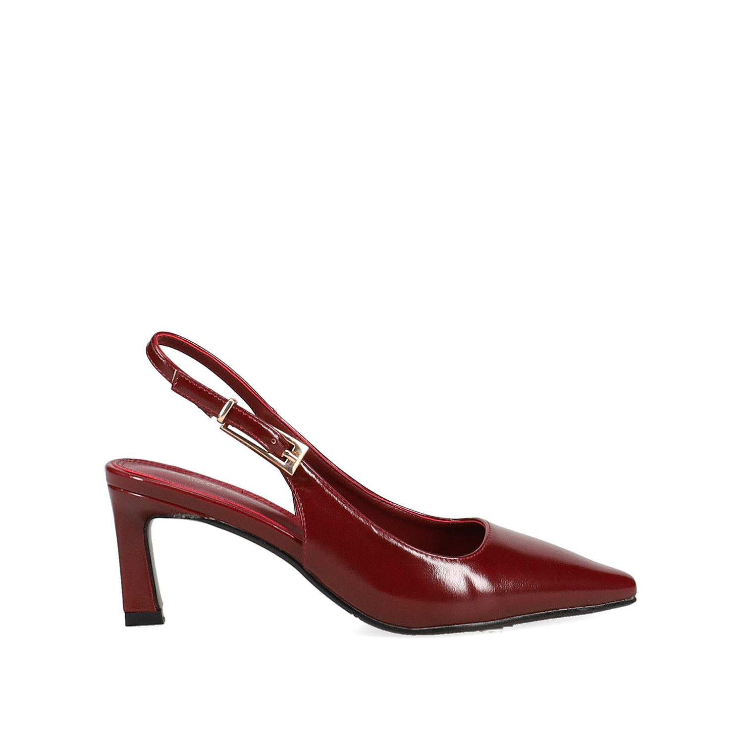 Μπορντώ εξώφτερνη γόβα