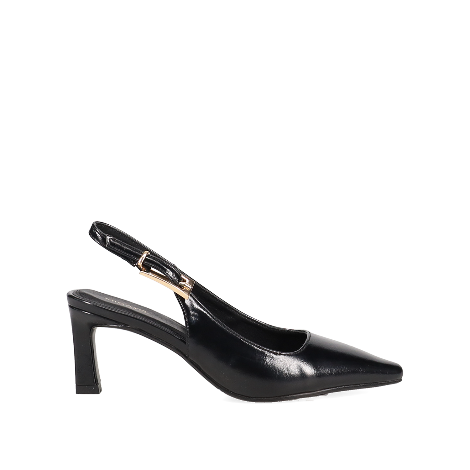 Μαύρη εξώφτερνη γόβα