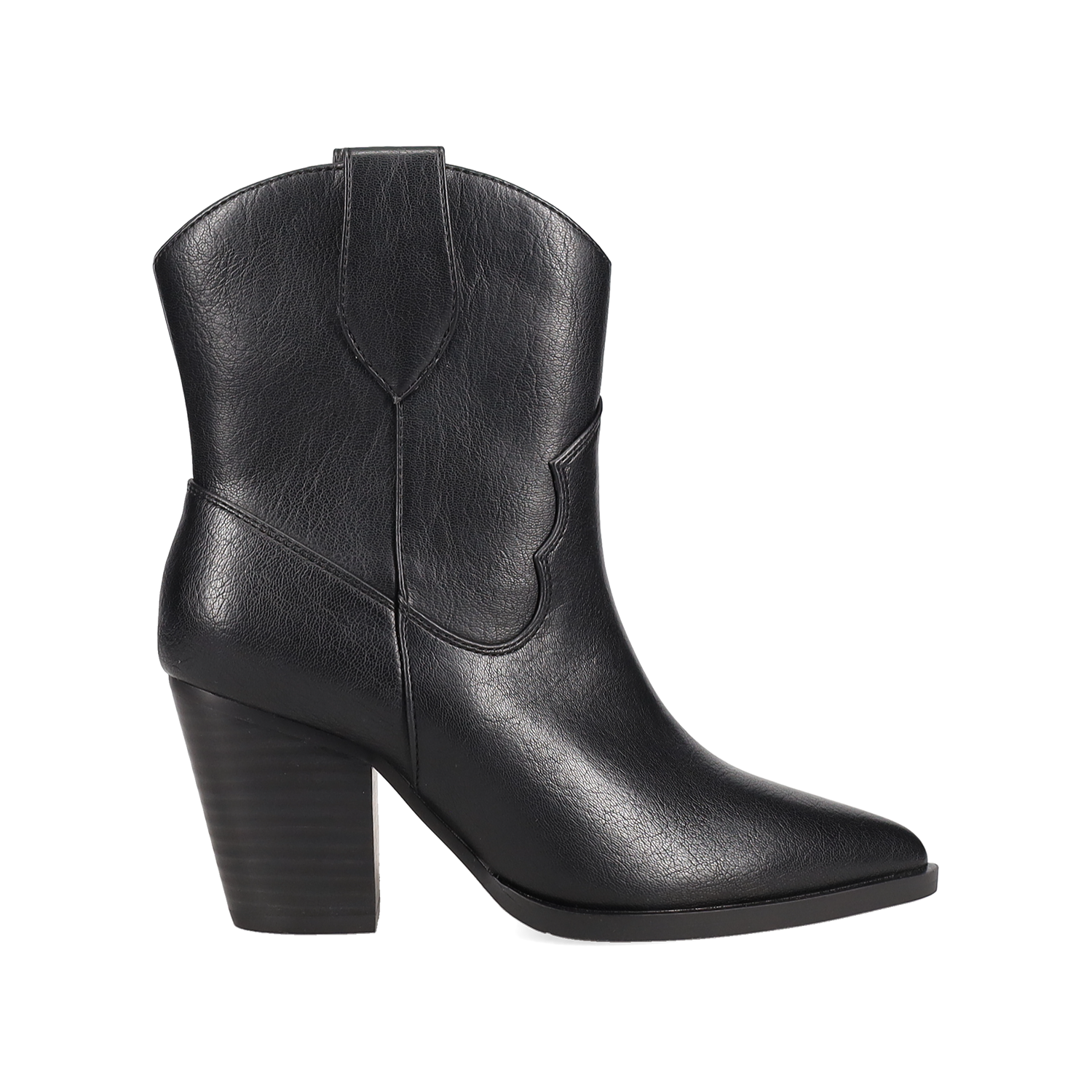 MIGATO - ΣΗΜΑΝΤΙΚΟ: Σε περίπτωση διαφοράς τιμής από το κατάστημα ισχύει παντα και μόνο η τιμή του καταστήματος Μαύρο western μποτάκι