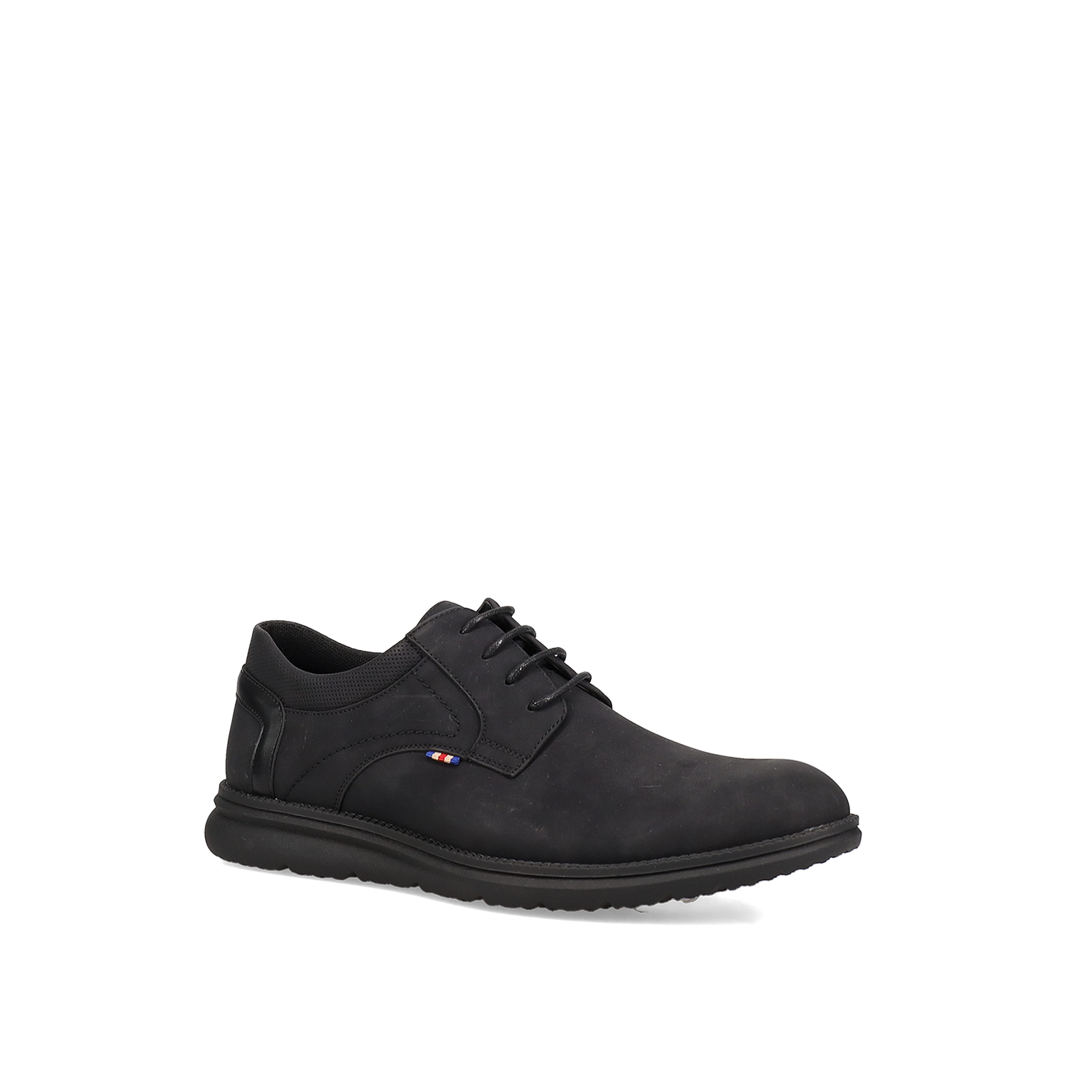 Μαύρο ανδρικό παπούτσι derby φωτογραφία