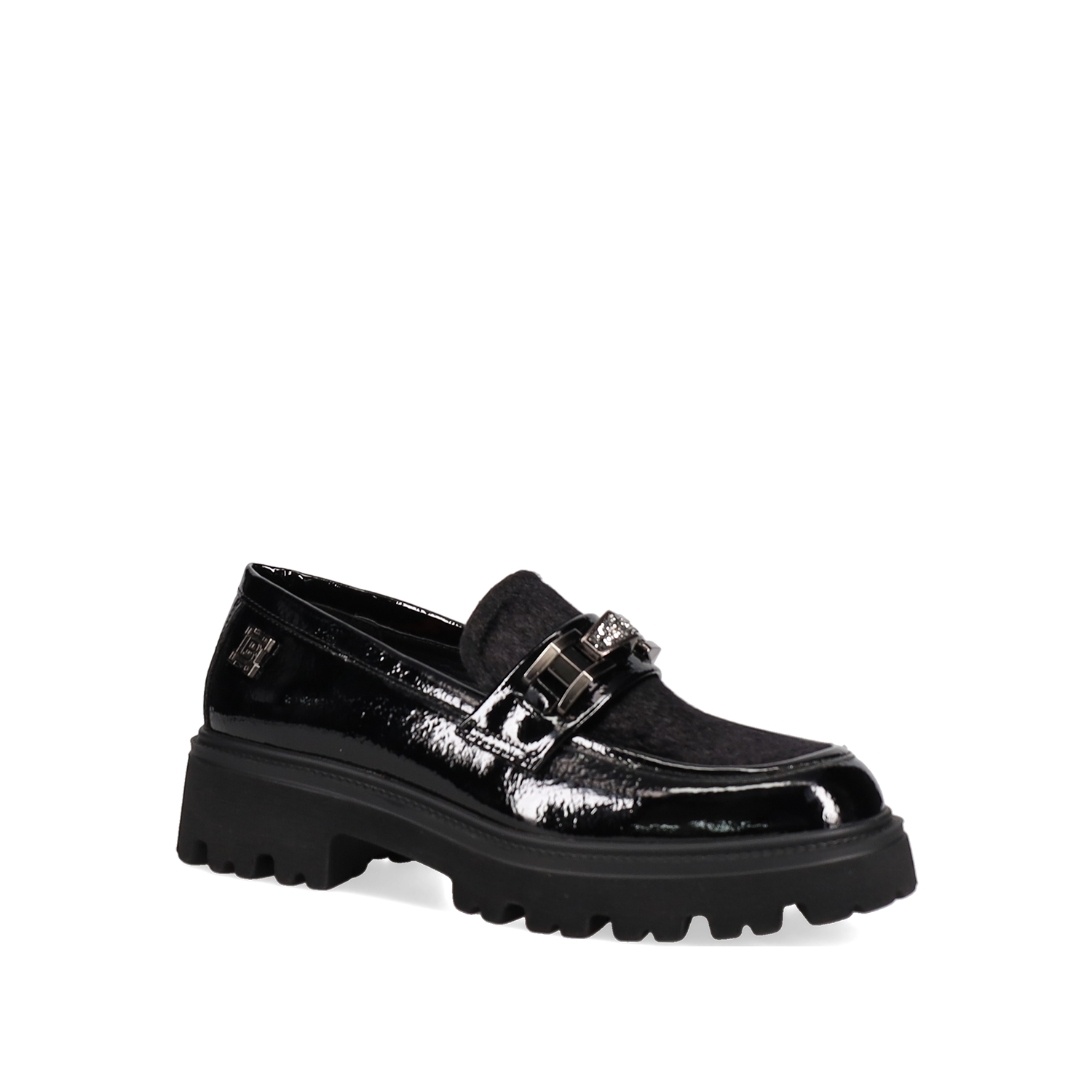 Μαύρο loafer λουστρίνι