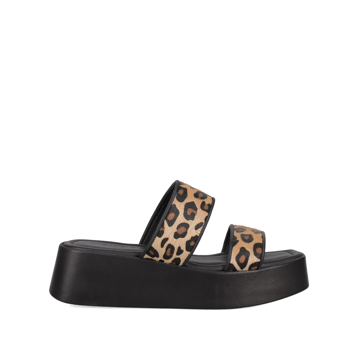 Μαύρο flatform σανδάλι