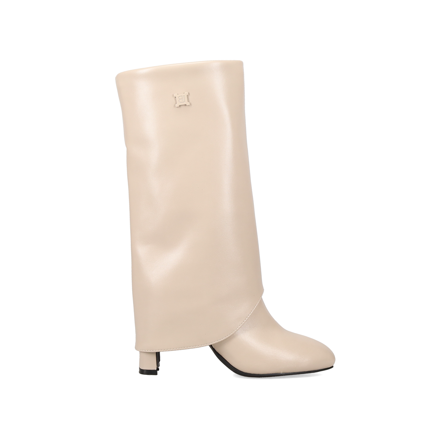 Εκρού μπότα με γκέτα