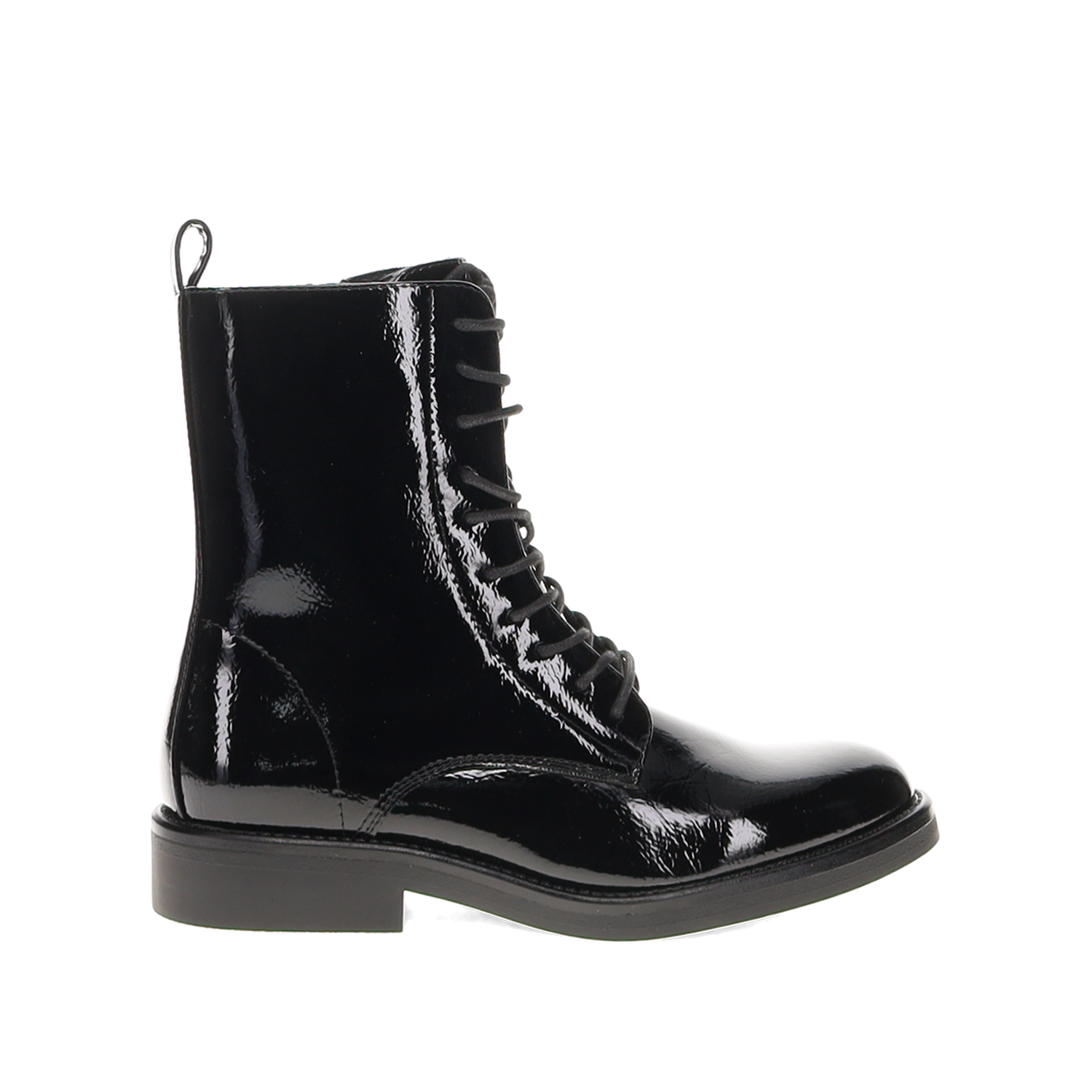 LA PIERCE Μαύρο αρβυλάκι λουστρίνι