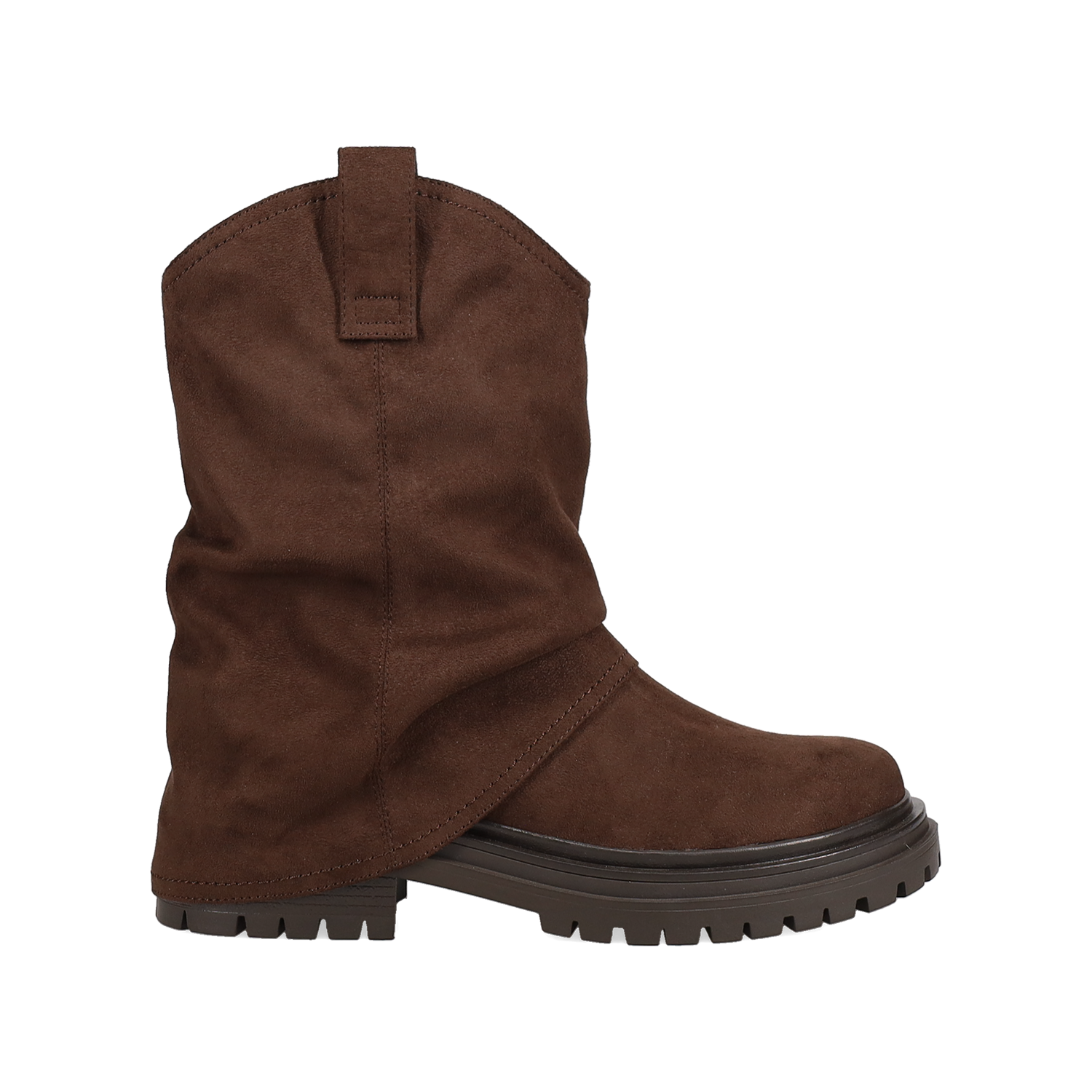 Καφέ μποτάκι με γκέτα