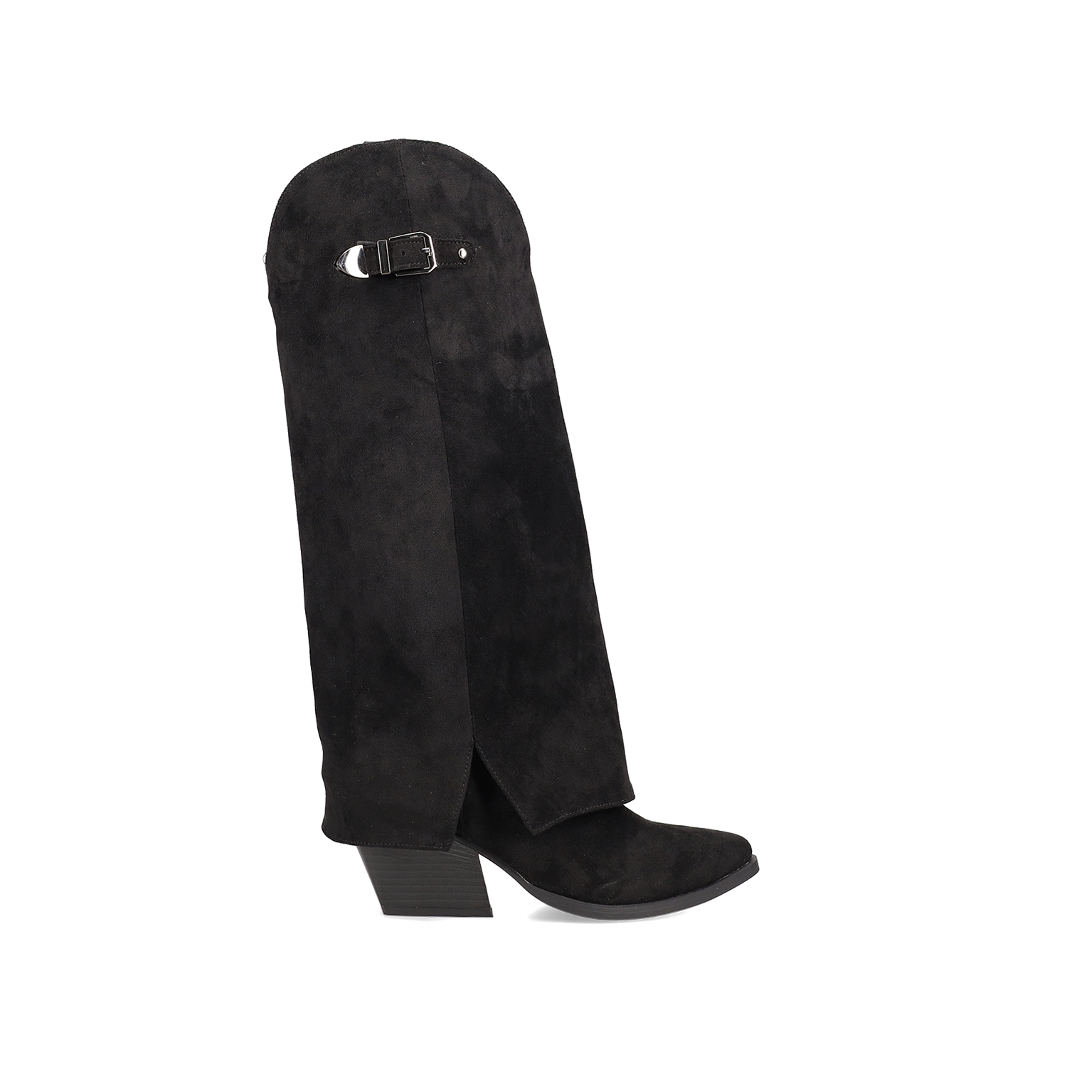 Μαύρη μπότα με γκέτα