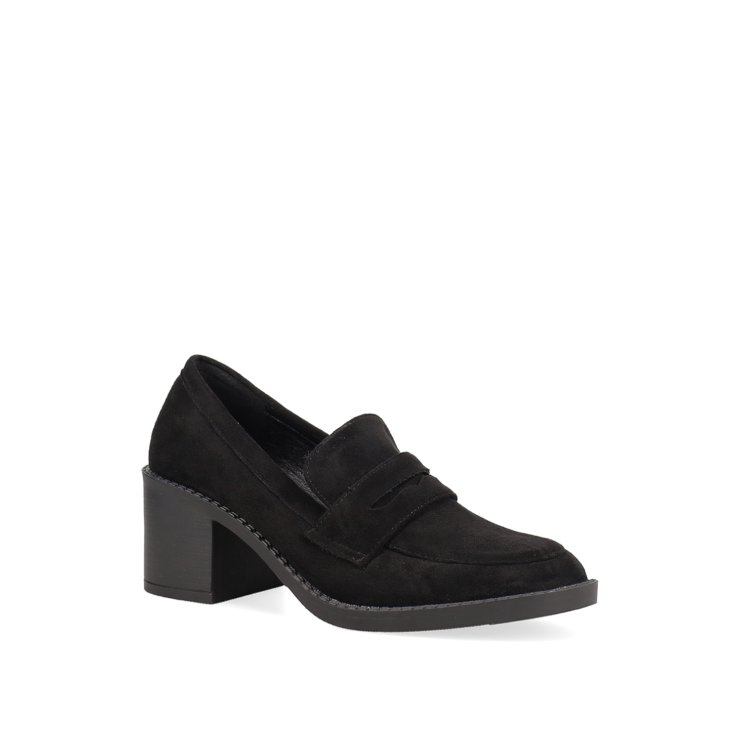 Μαύρο σουέντ loafer