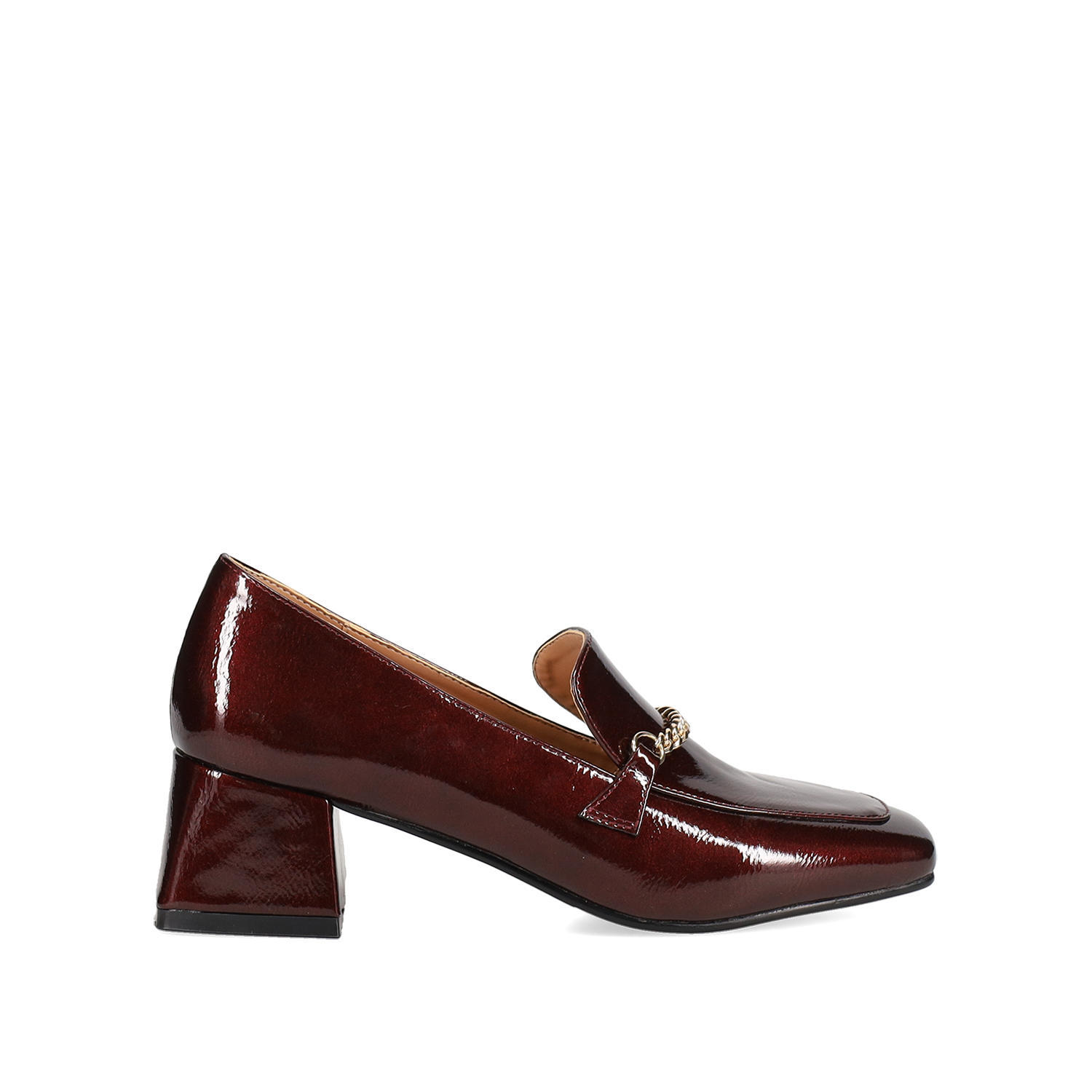 Μπορντώ loafer λουστρίνι