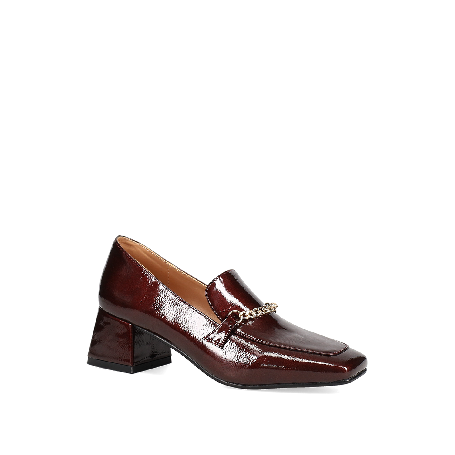 Μπορντώ loafer λουστρίνι