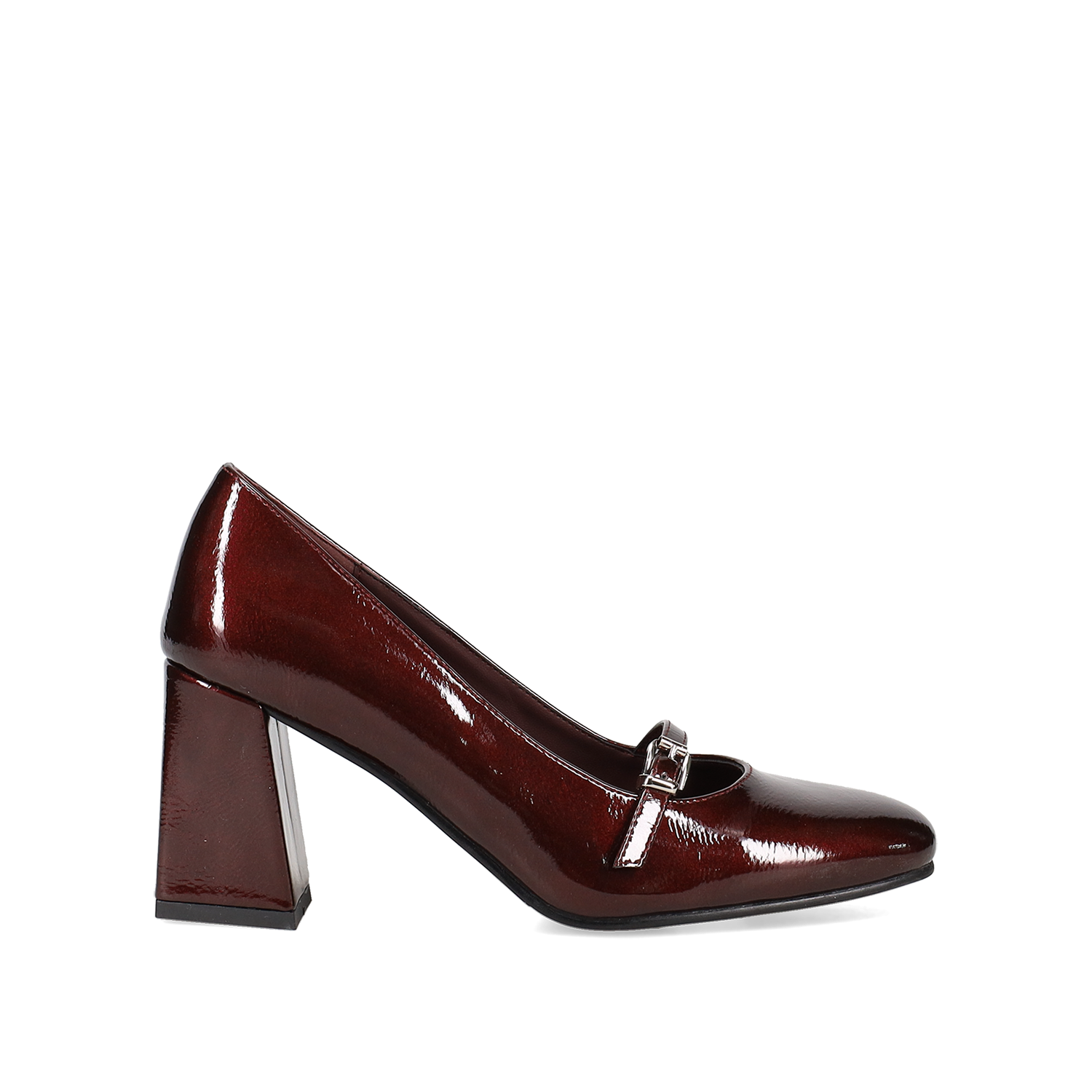 Μπορντώ γόβα λουστρίνι