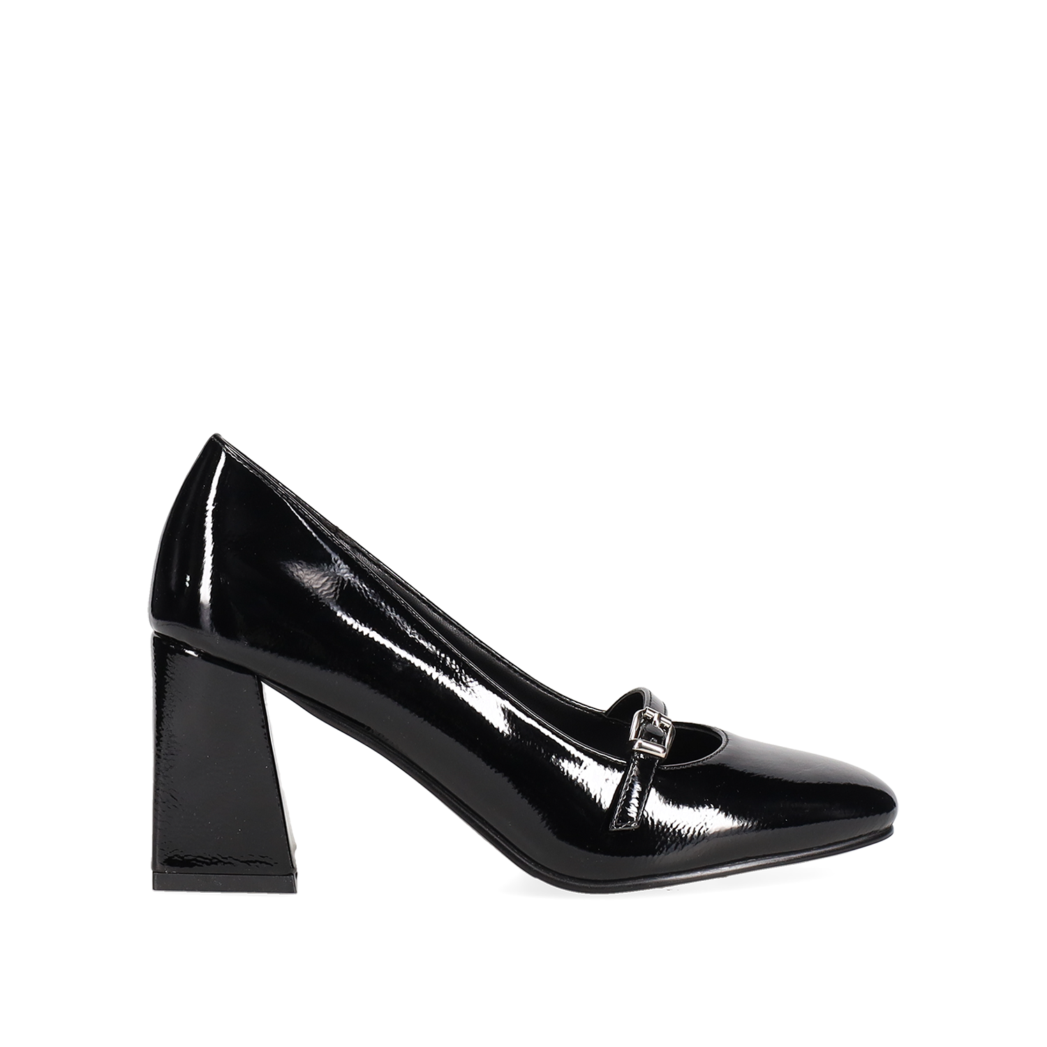 Μαύρη γόβα λουστρίνι