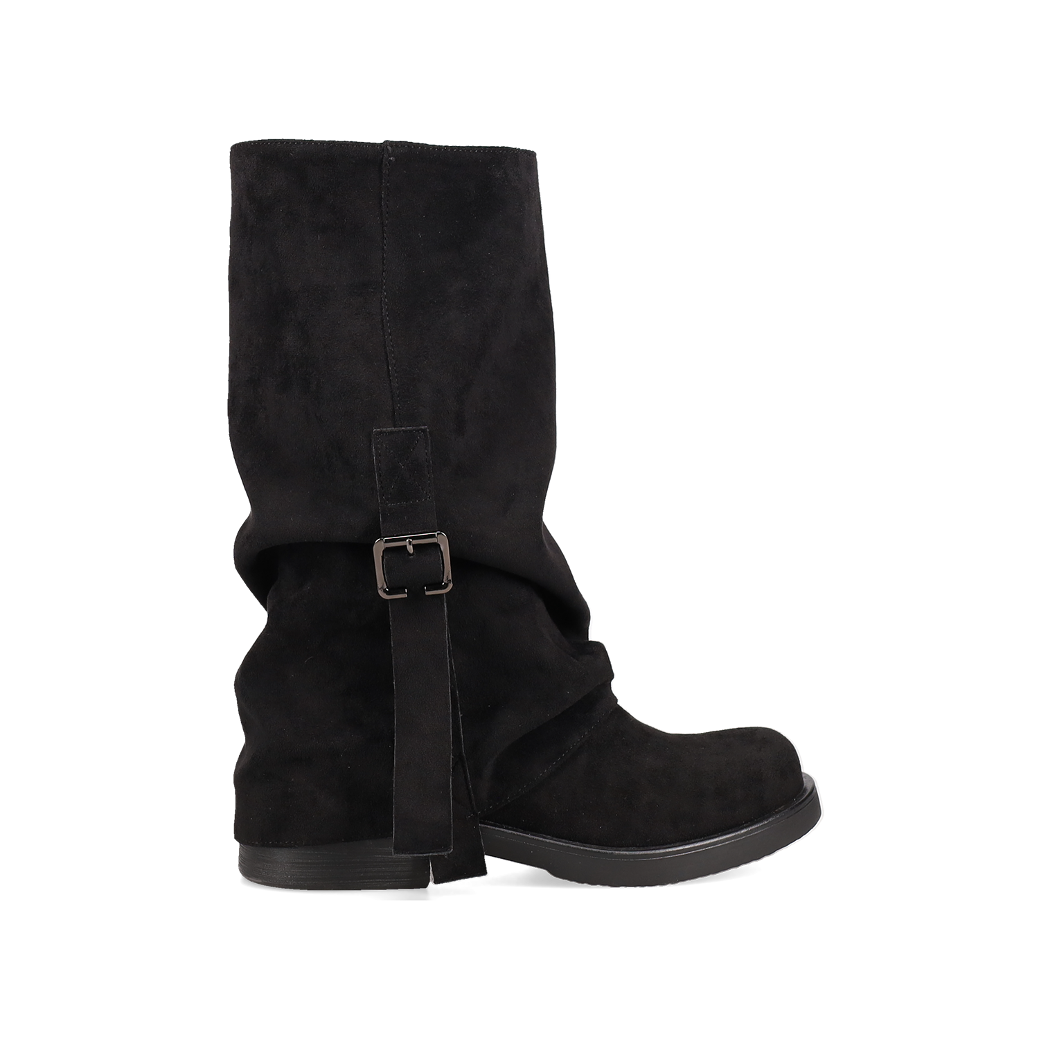 Μαύρη μπότα με γκέτα