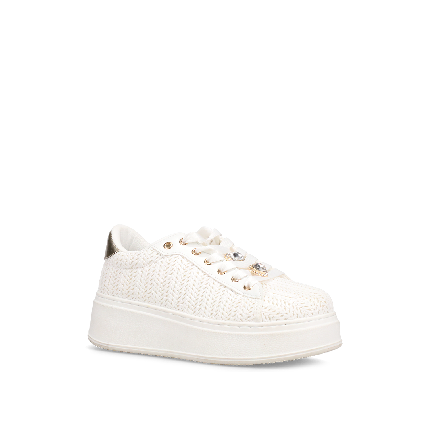 Λευκό sneaker φωτογραφία