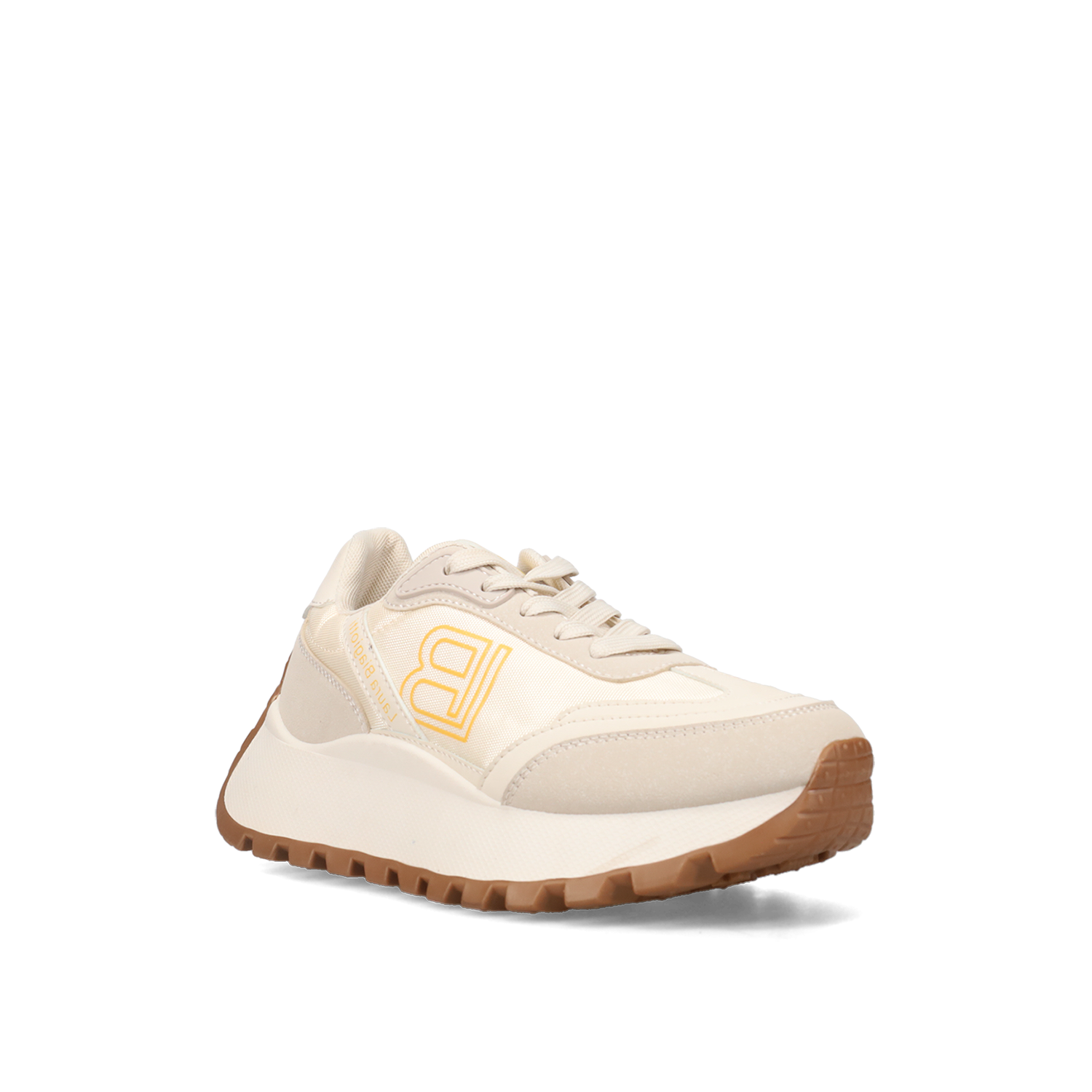 LAURA BIAGIOTTI Μπεζ chunky sneaker - 2
