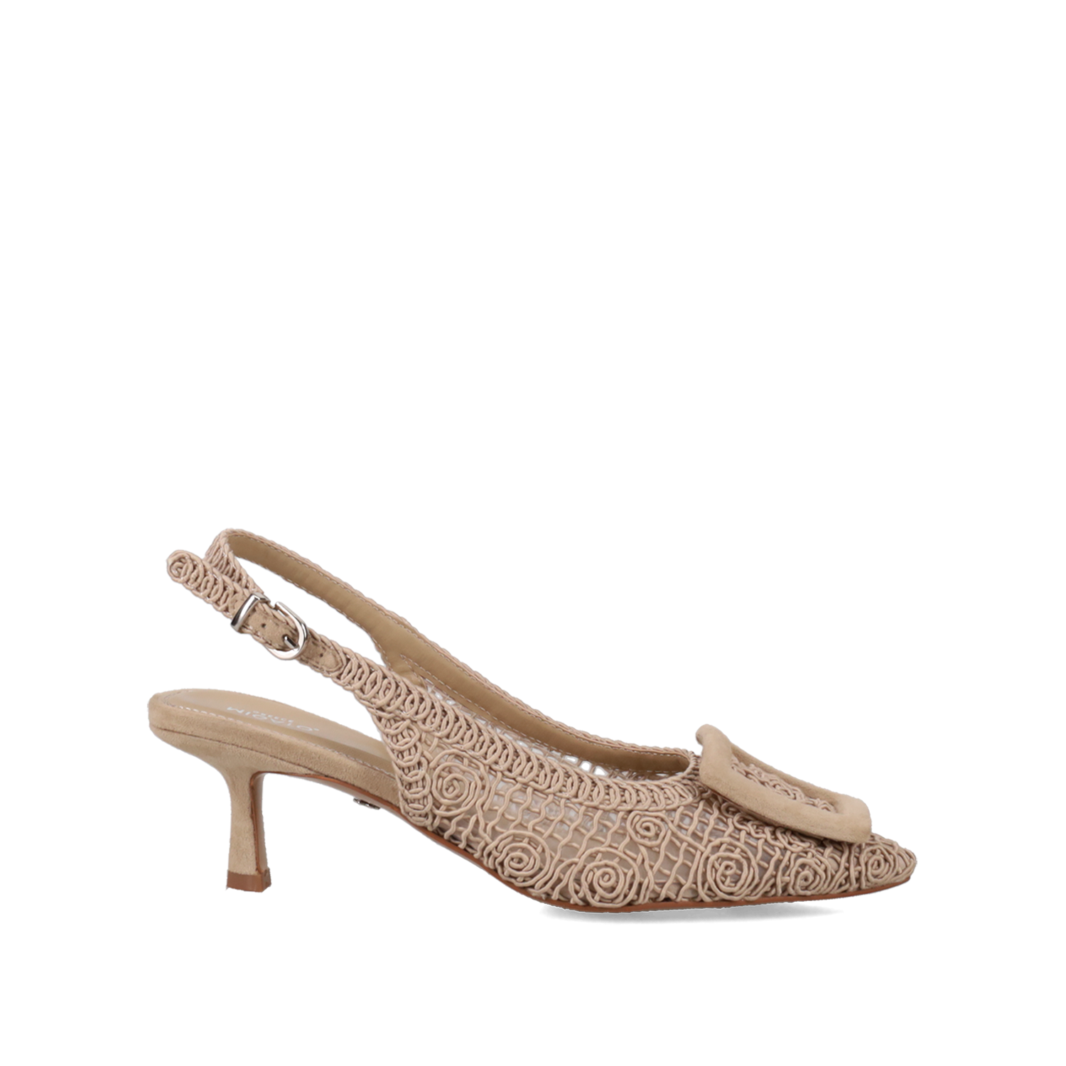 Μπεζ εξώφτερνη γόβα