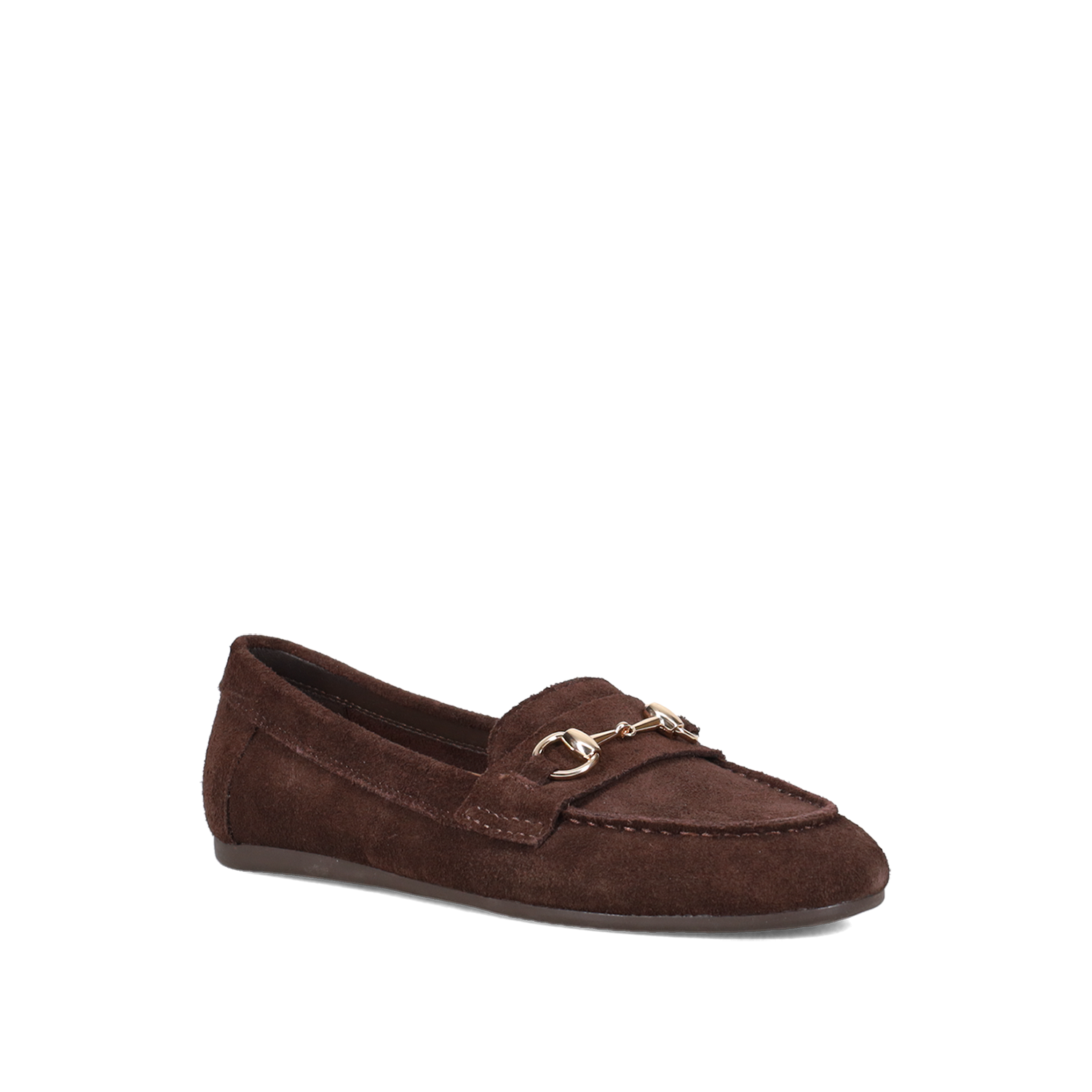 Καφέ δερμάτινο loafer