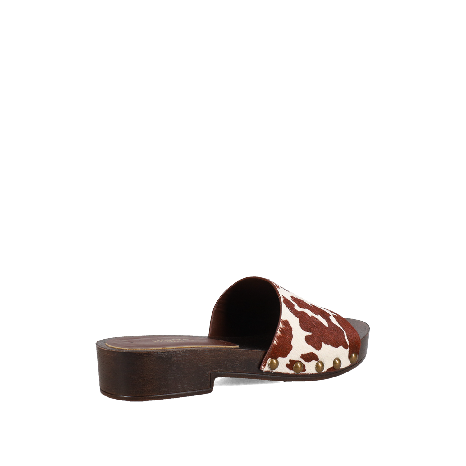  Animal print δερμάτινο mule τσόκαρο - 3