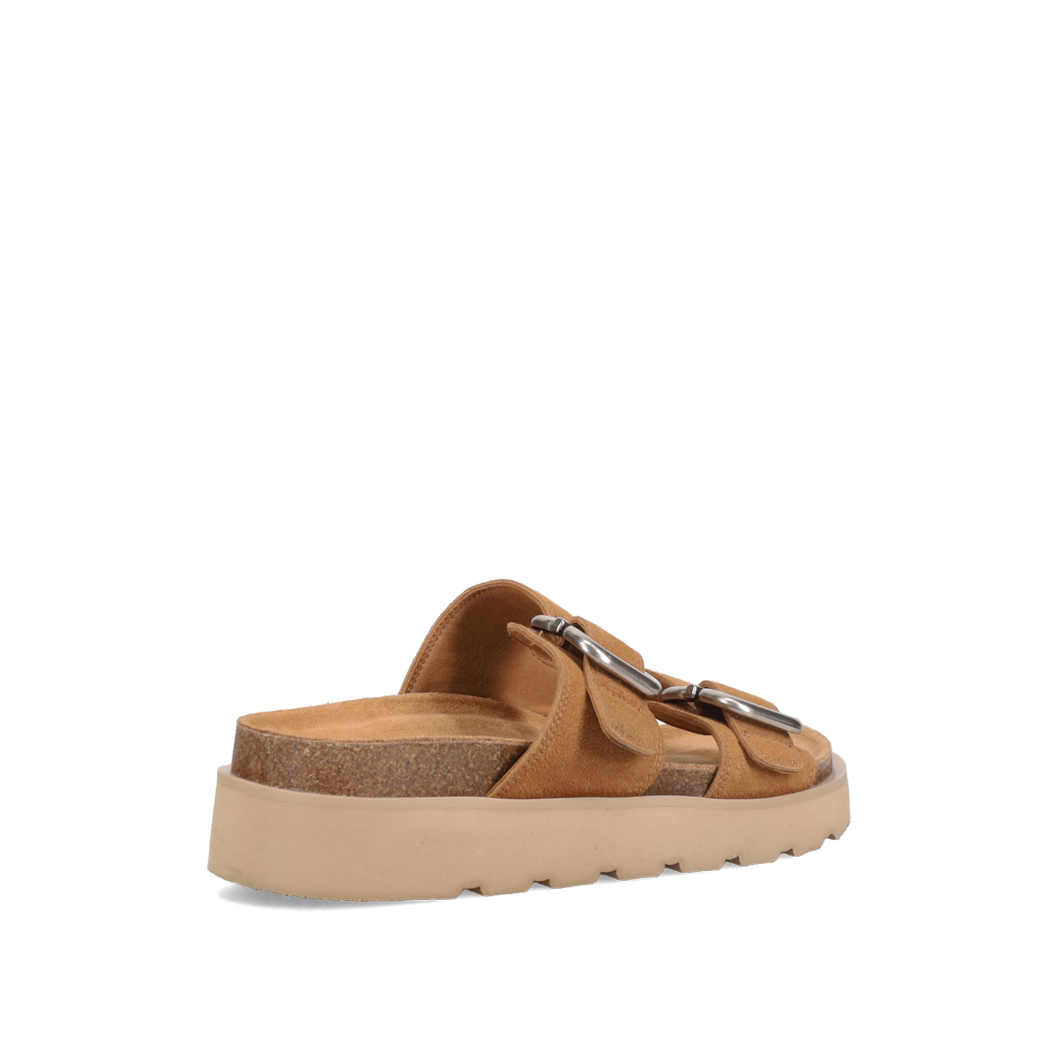  Καμηλό footbed σανδάλι - 3