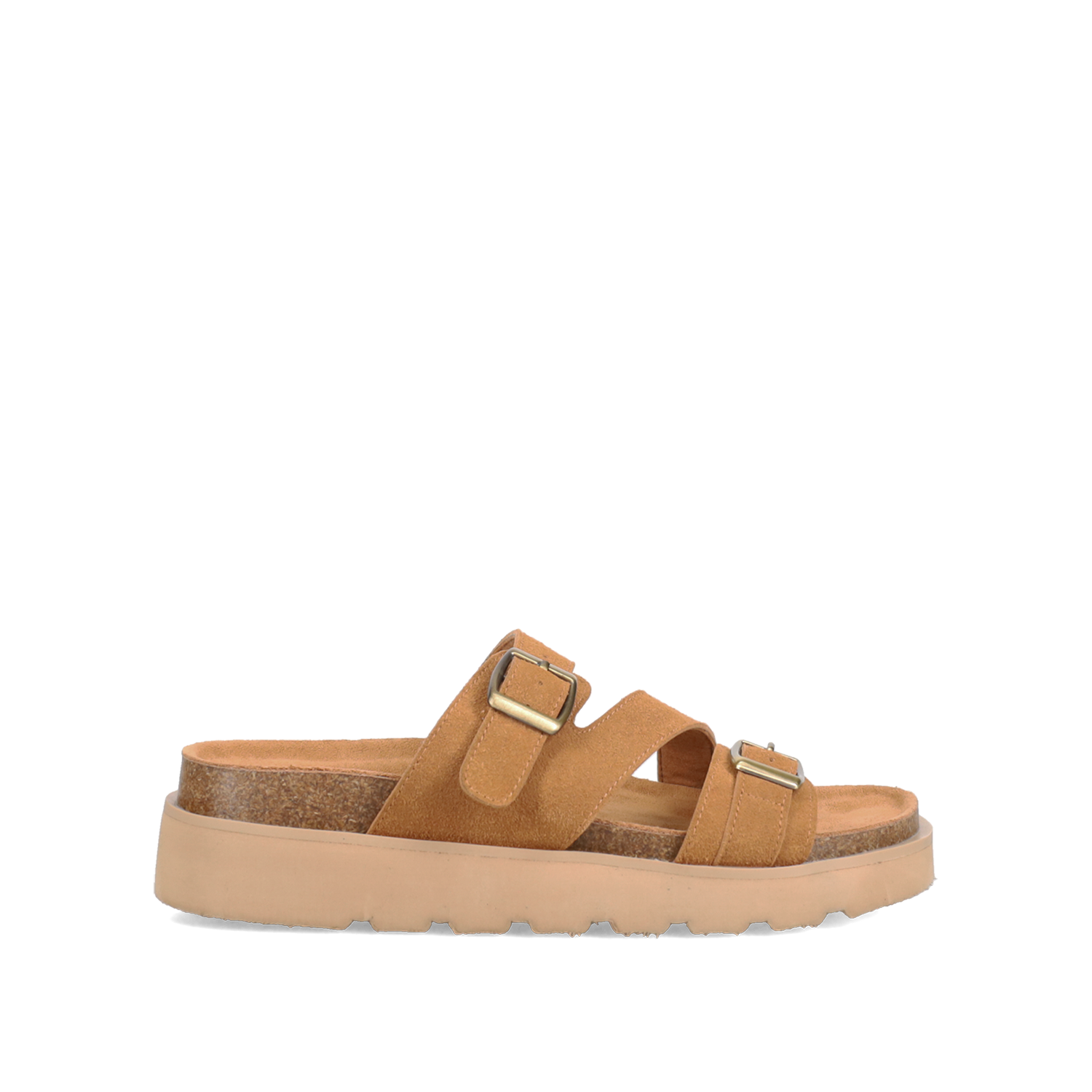 Καμηλό footbed σανδάλι