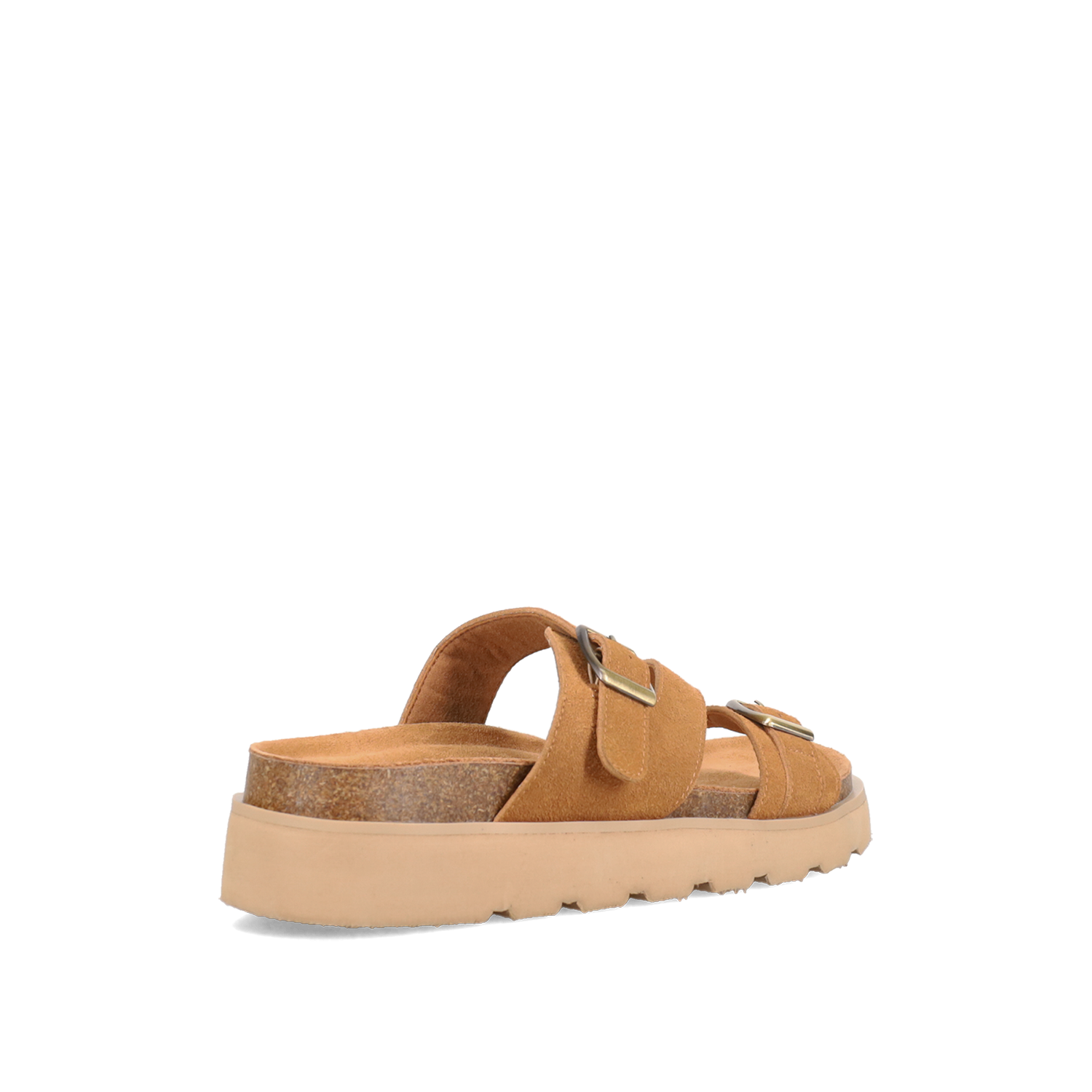  Καμηλό footbed σανδάλι - 3