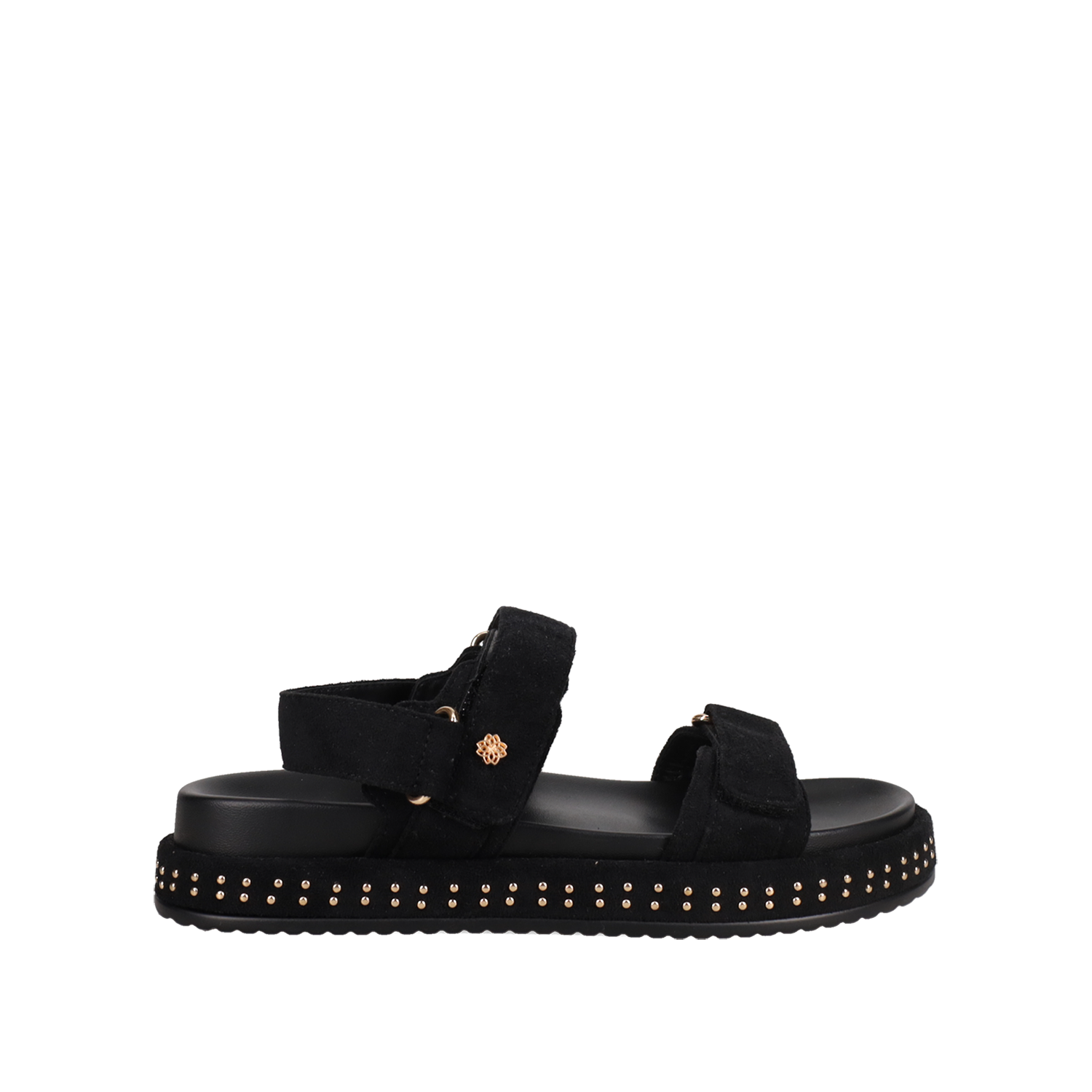 Μαύρο footbed σανδάλι