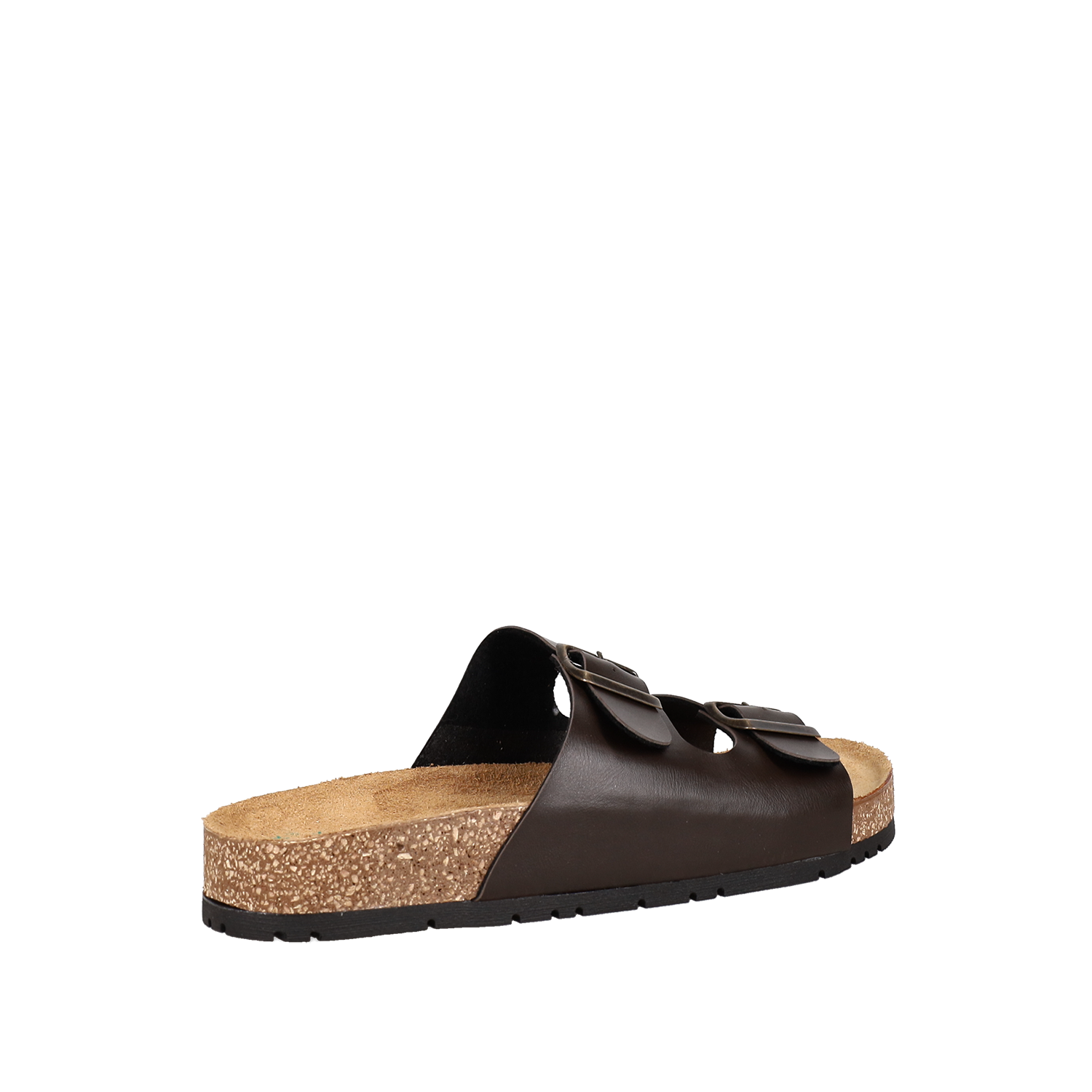 Καφέ ανδρικό σανδάλι φωτογραφία