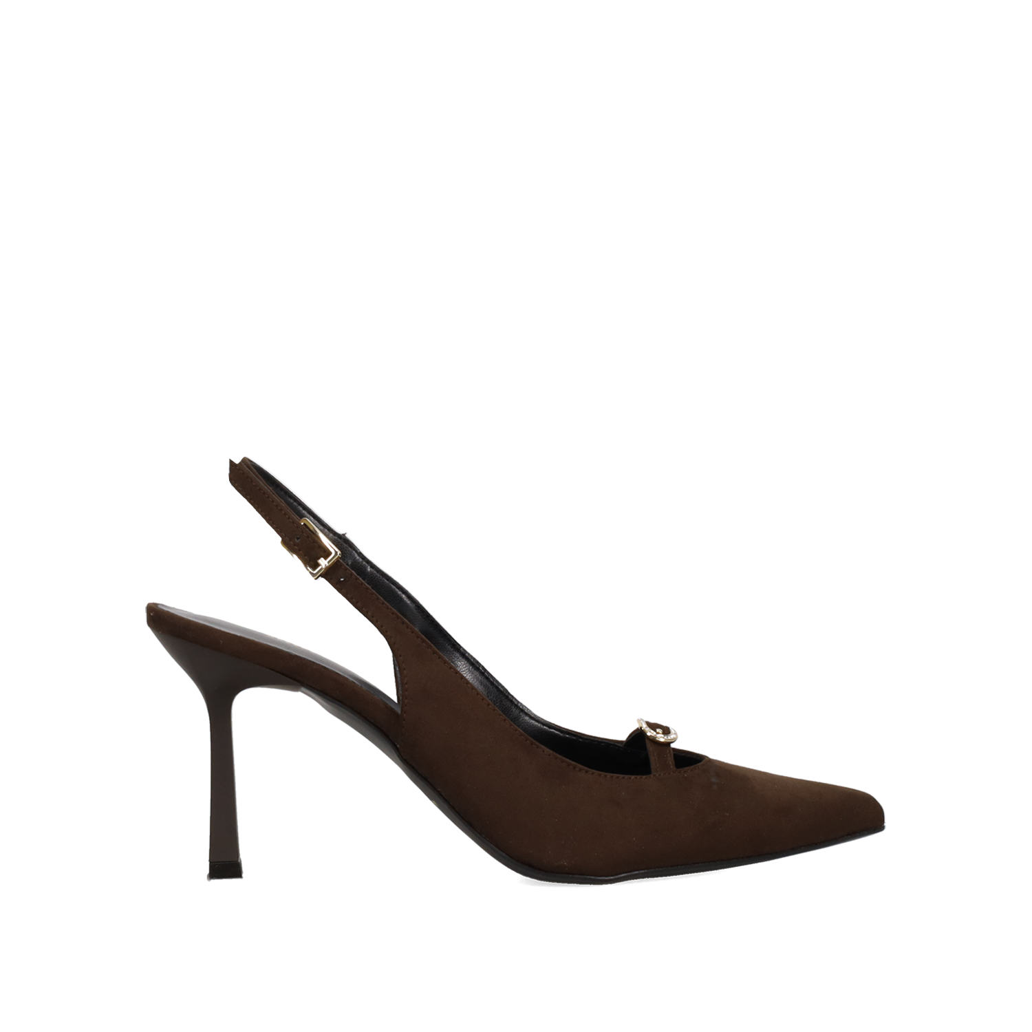 Καφέ εξώφτερνη γόβα