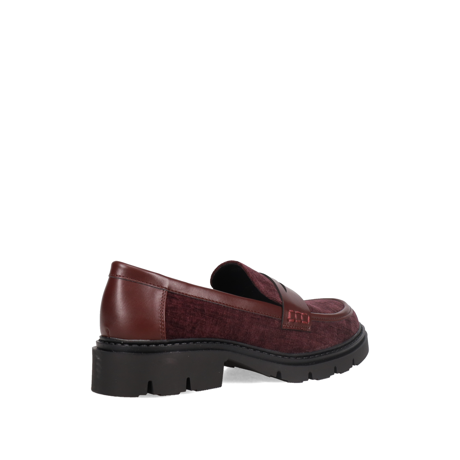 Μπορντώ loafer φωτογραφία