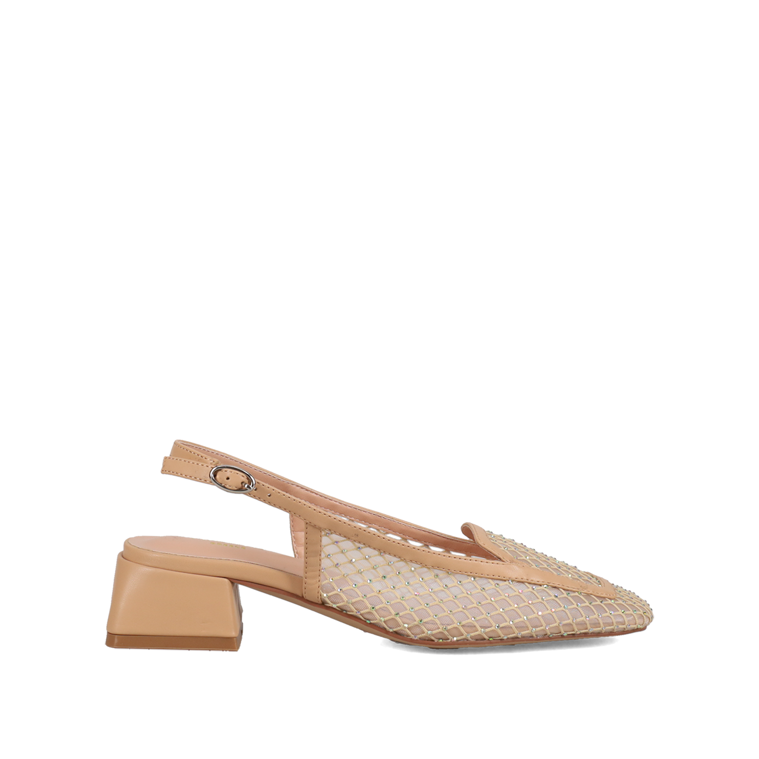 Μπεζ εξώφτερνη γόβα