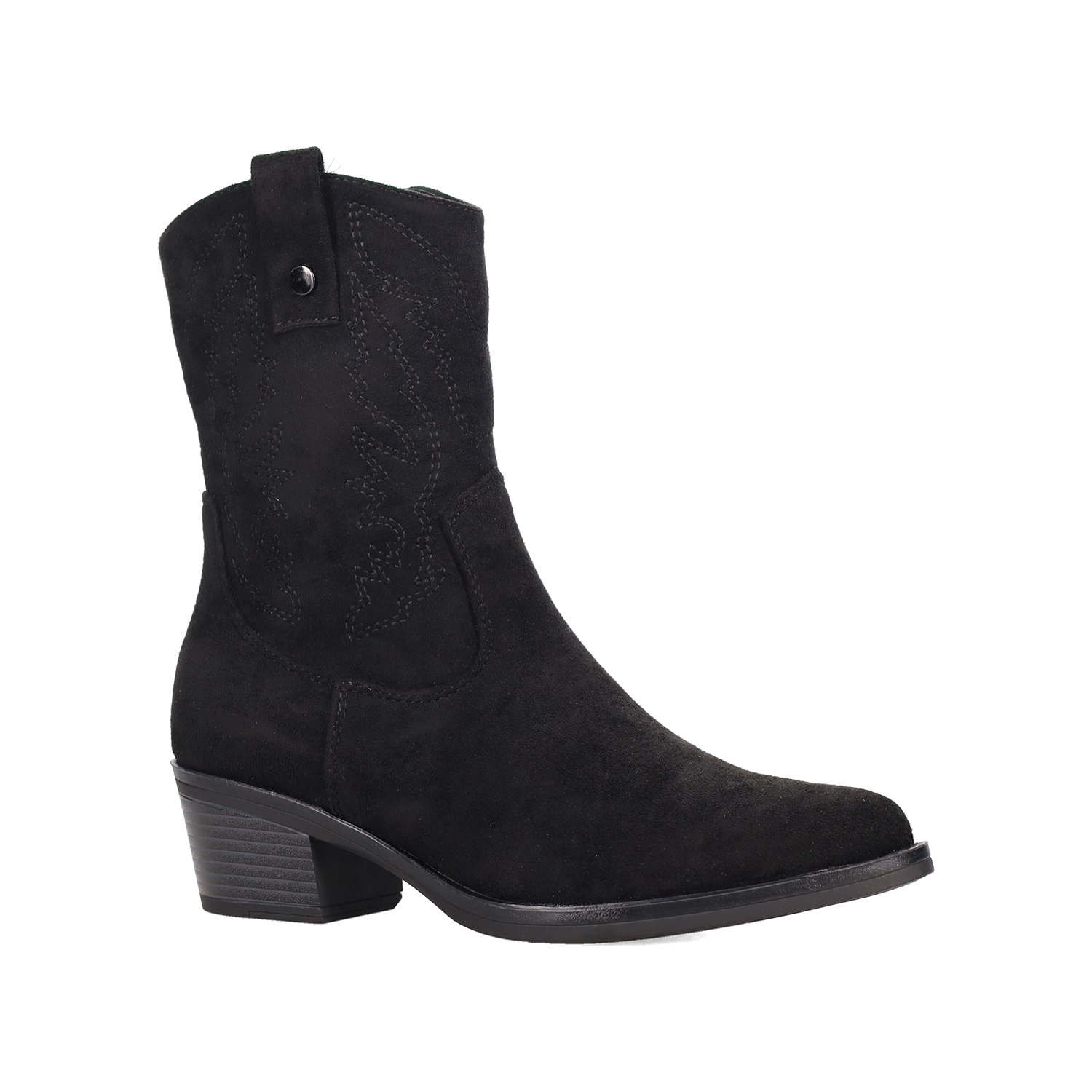 Μαύρο western μποτάκι φωτογραφία