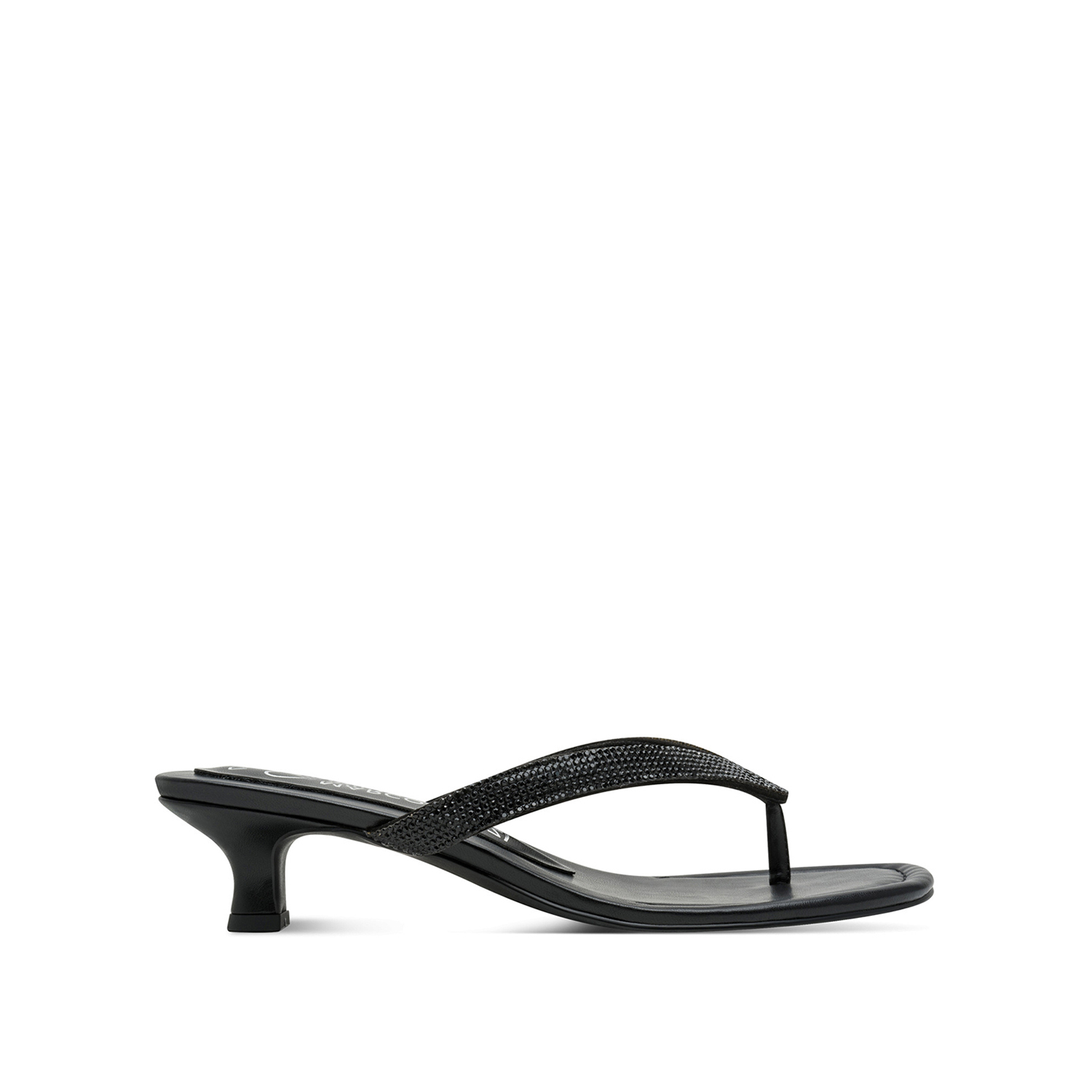 Μαύρο mule σανδάλι