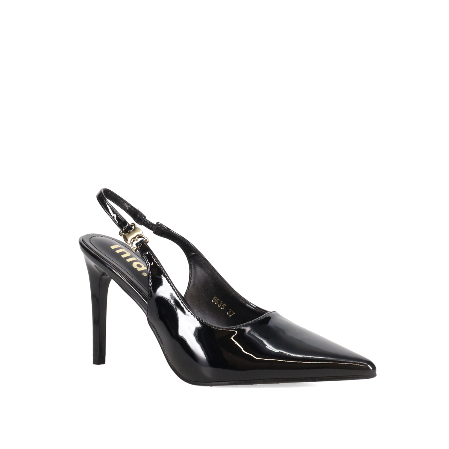 Μαύρη εξώφτερνη γόβα φωτογραφία