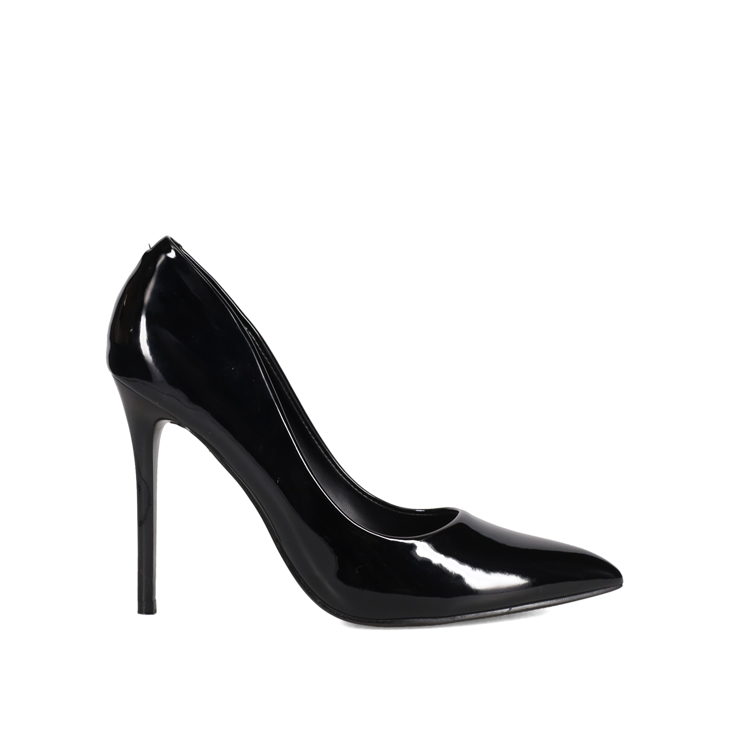 Μαύρη γόβα λουστρίνι