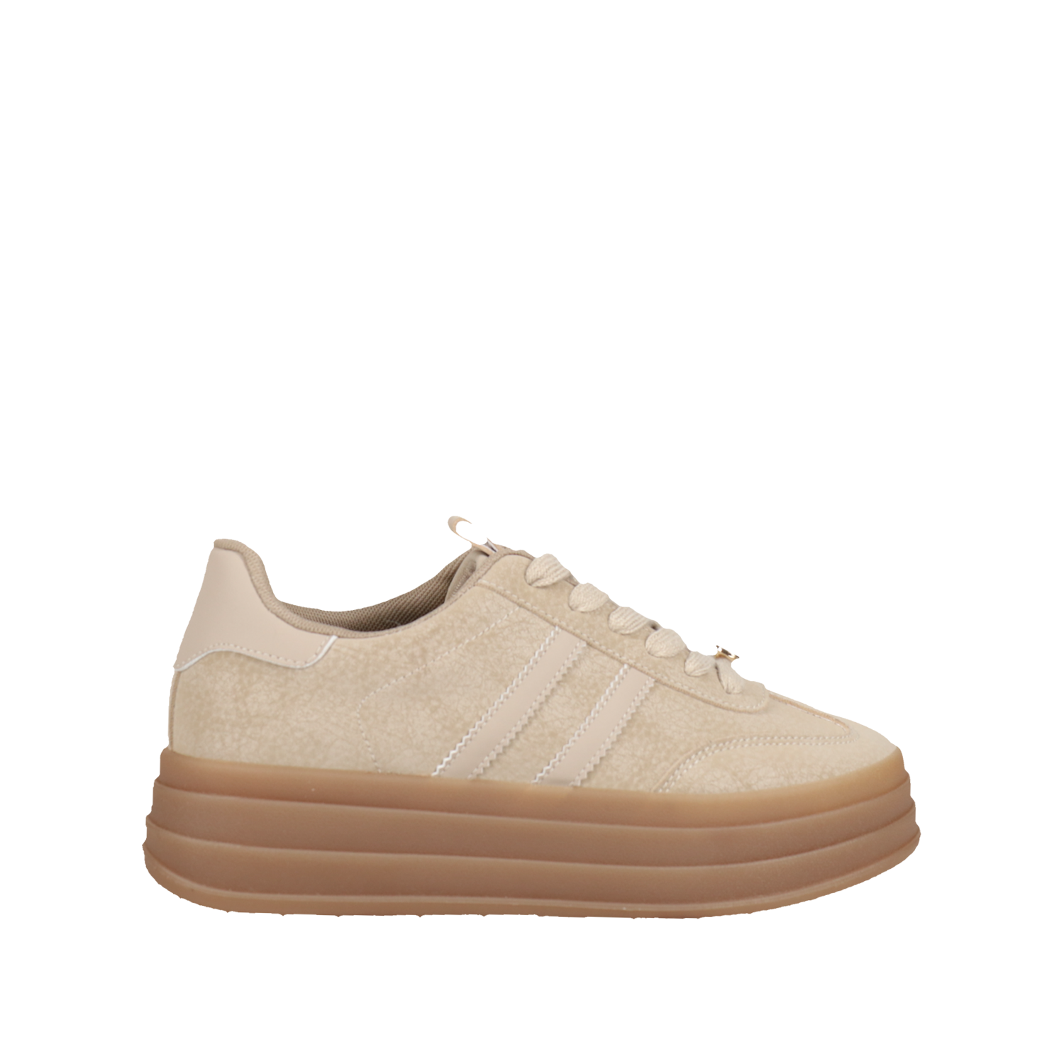 Μπεζ δίπατο sneaker