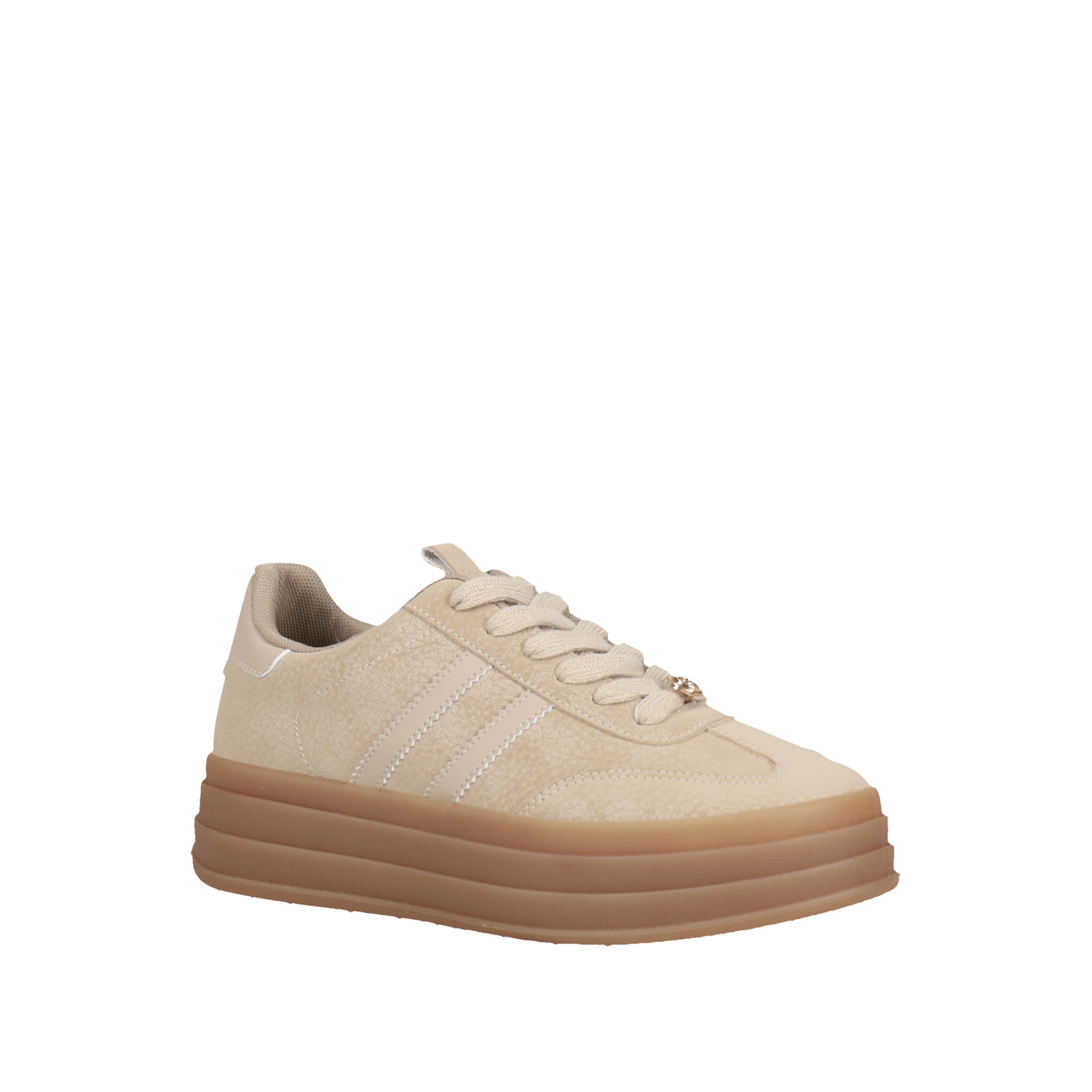 Μπεζ δίπατο sneaker