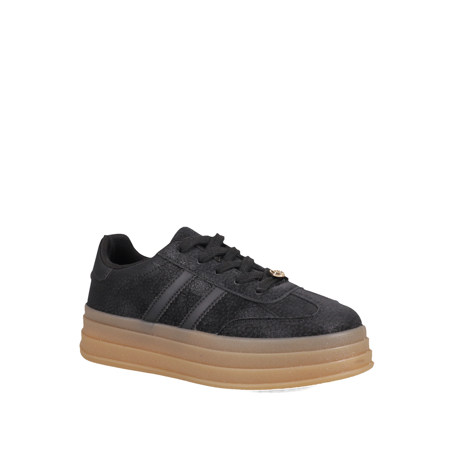 Μαύρο δίπατο sneaker