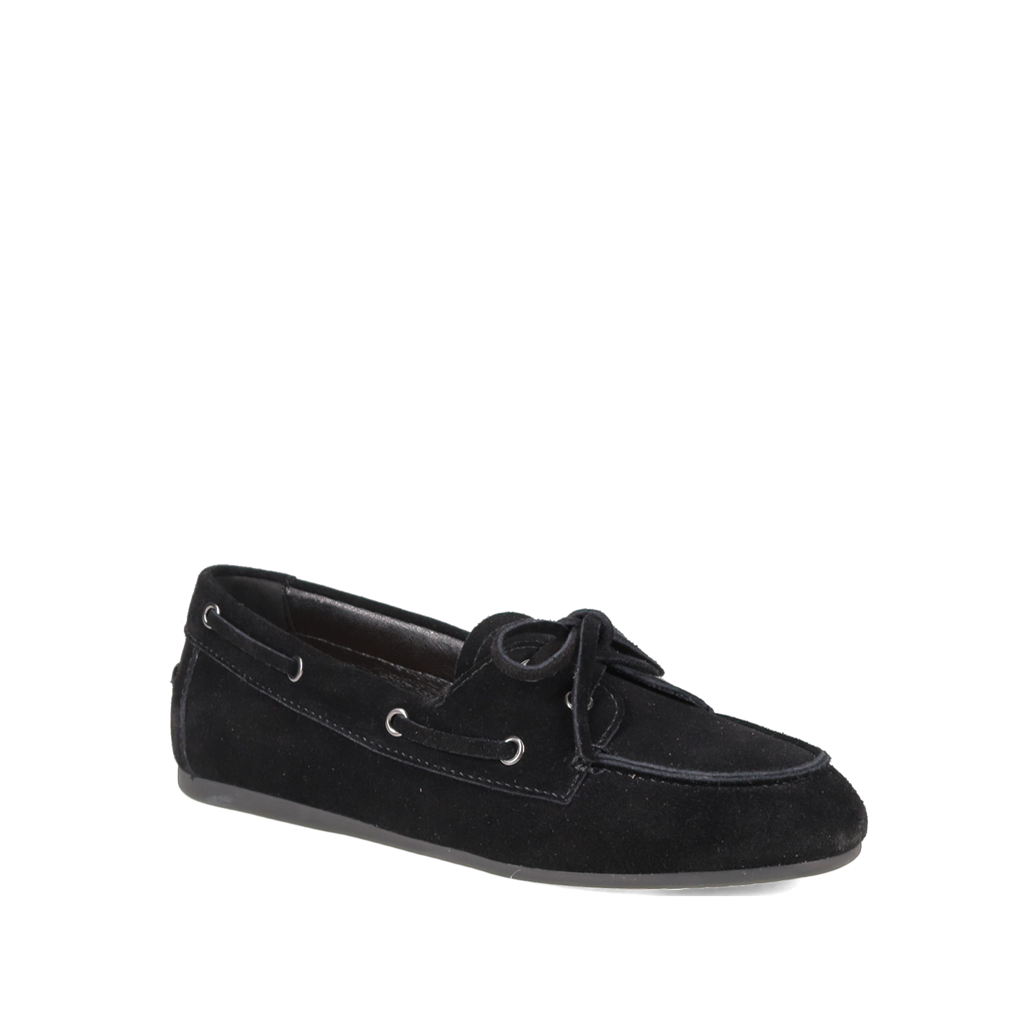 Μαύρο δερμάτινο loafer