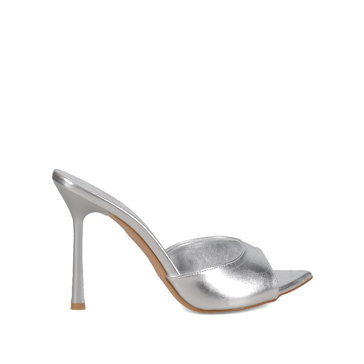 MIGATO Ασημί mule