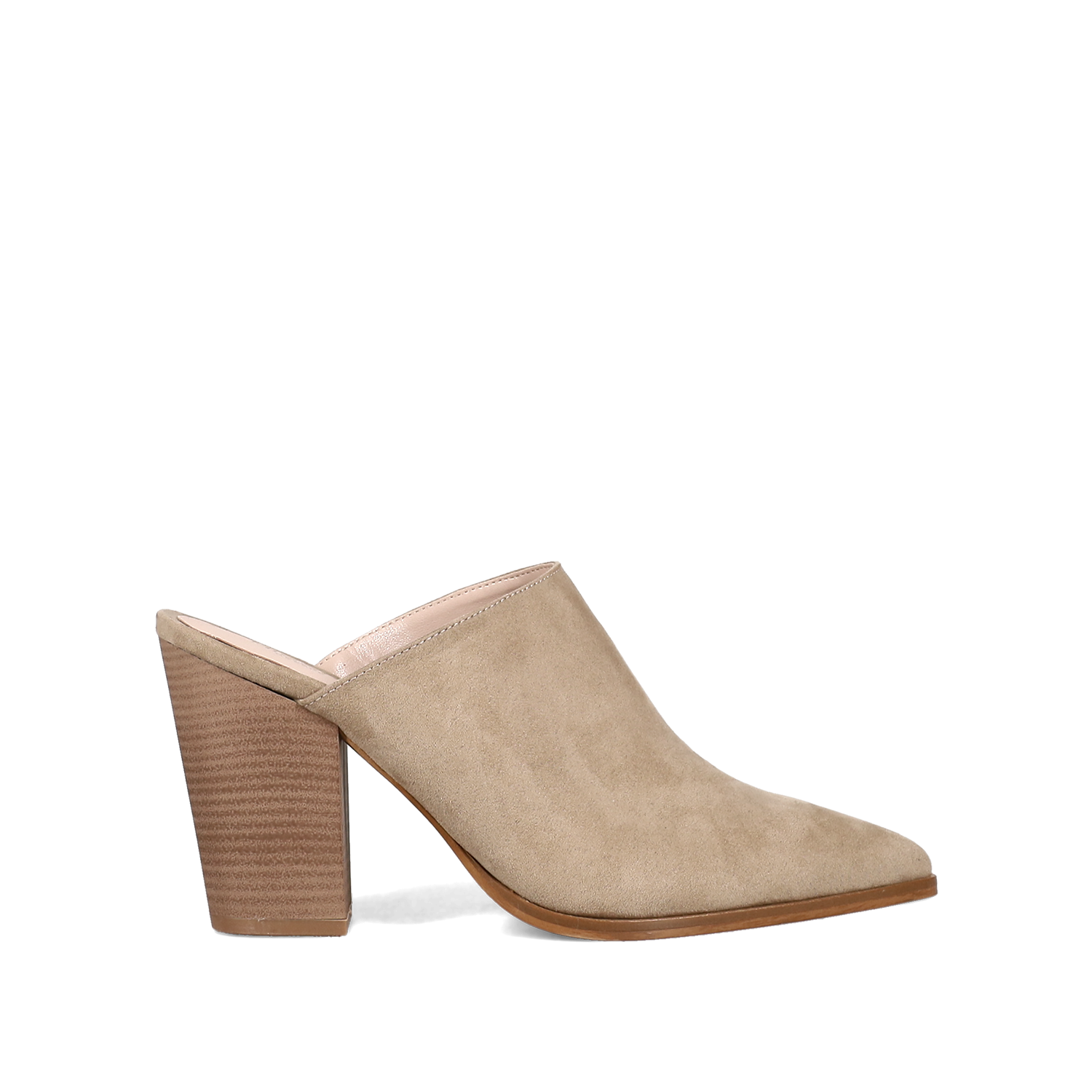 Taupe mule