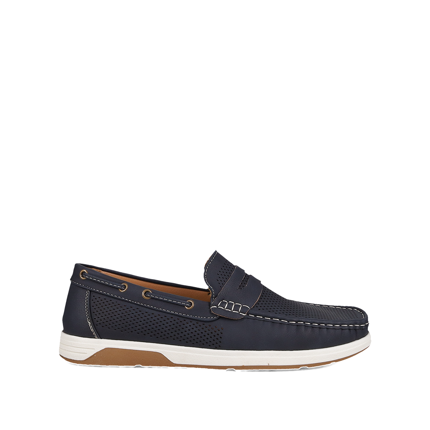 Μπλε σκούρο ανδρικό loafer