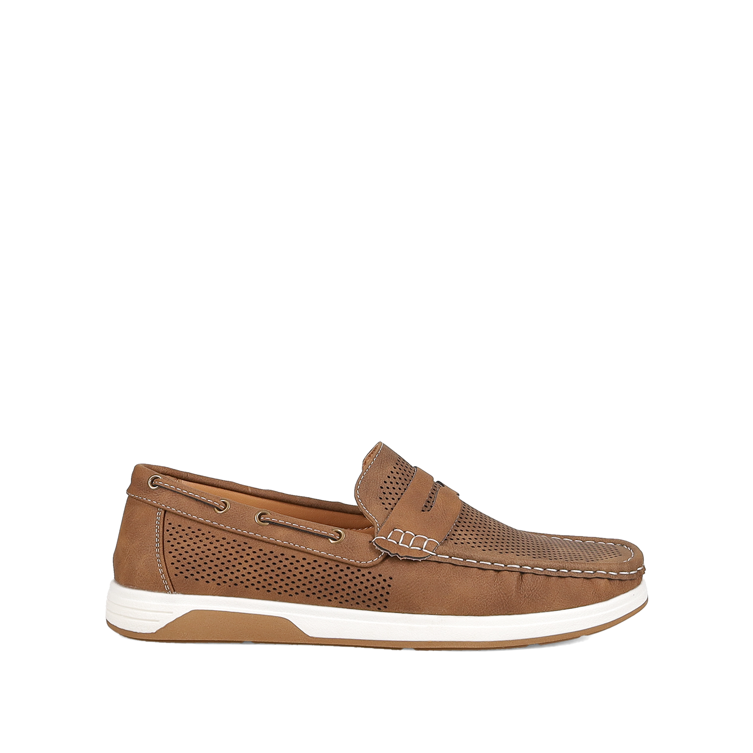Καφέ ανδρικό loafer